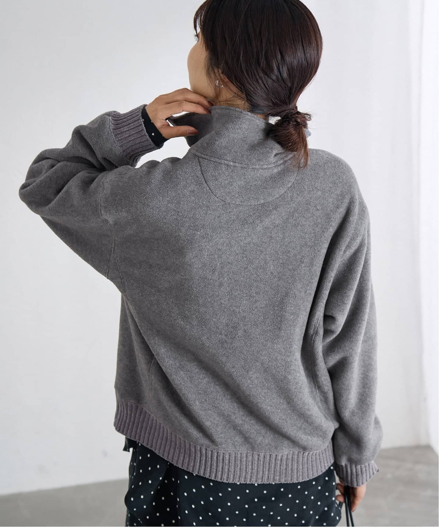 フリースハーフジップ（スウェット）｜IENA（イエナ）の通販