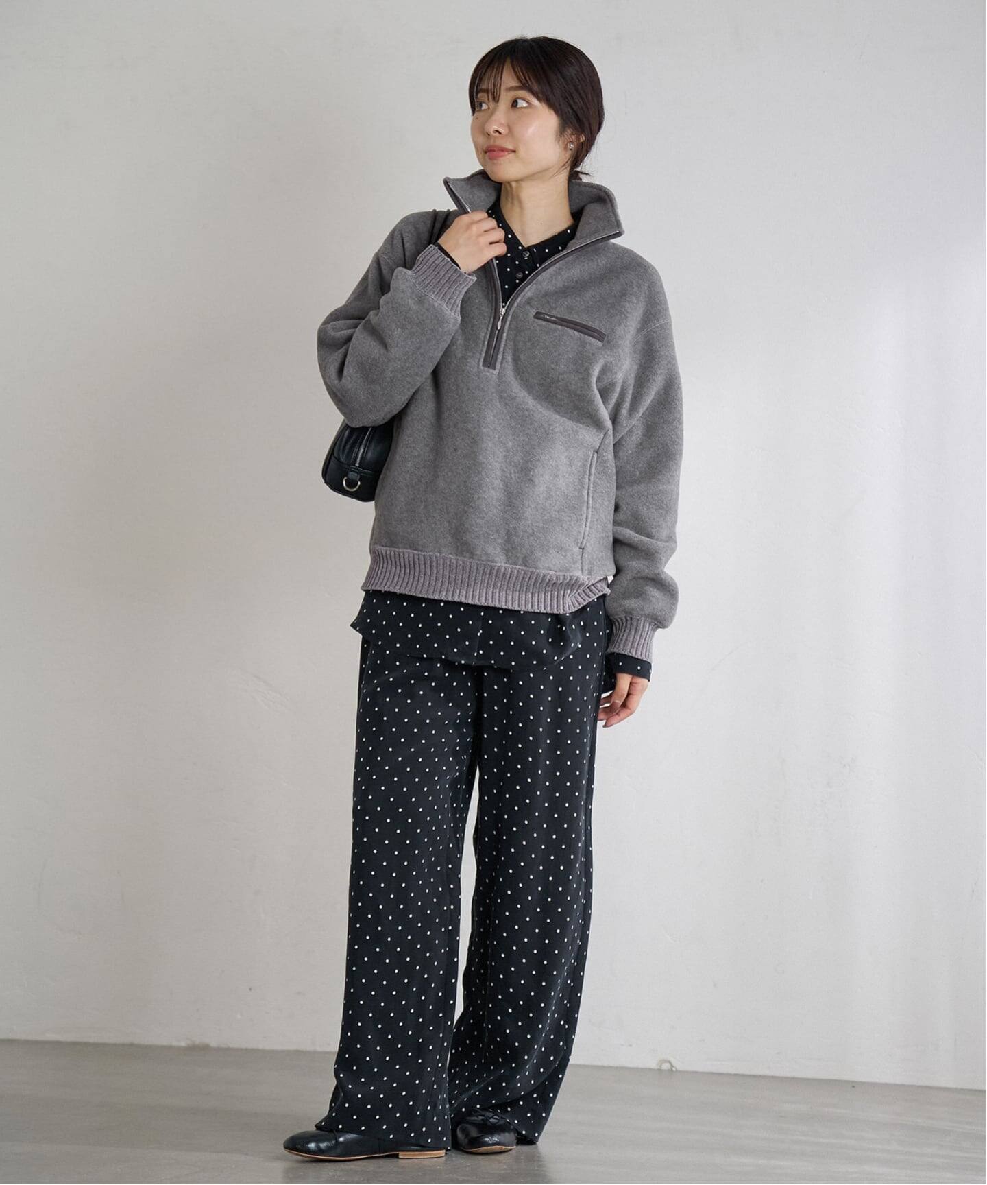 フリースハーフジップ（スウェット）｜IENA（イエナ）の通販