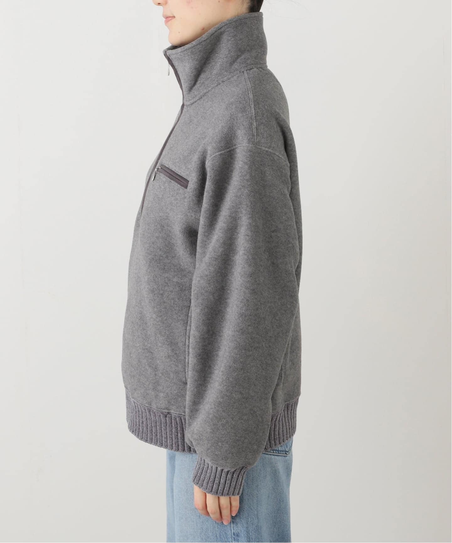 フリースハーフジップ（スウェット）｜IENA（イエナ）の通販