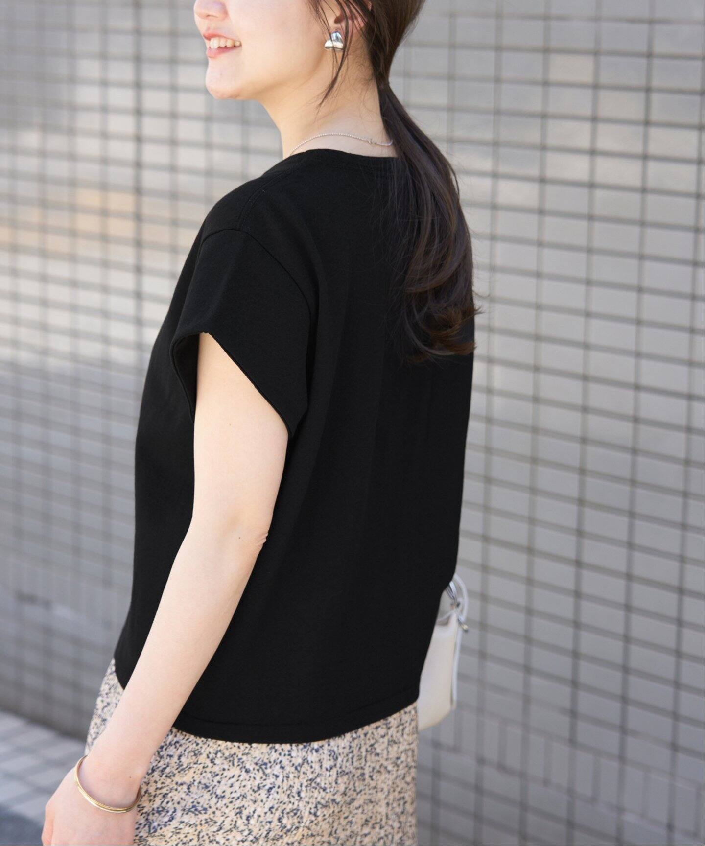 新品未使用　IENA シアーミニ裏毛Tシャツグレー　イエナ 追加2予約》シアーミニ裏毛 Tシャツ（Tシャツ／カットソー