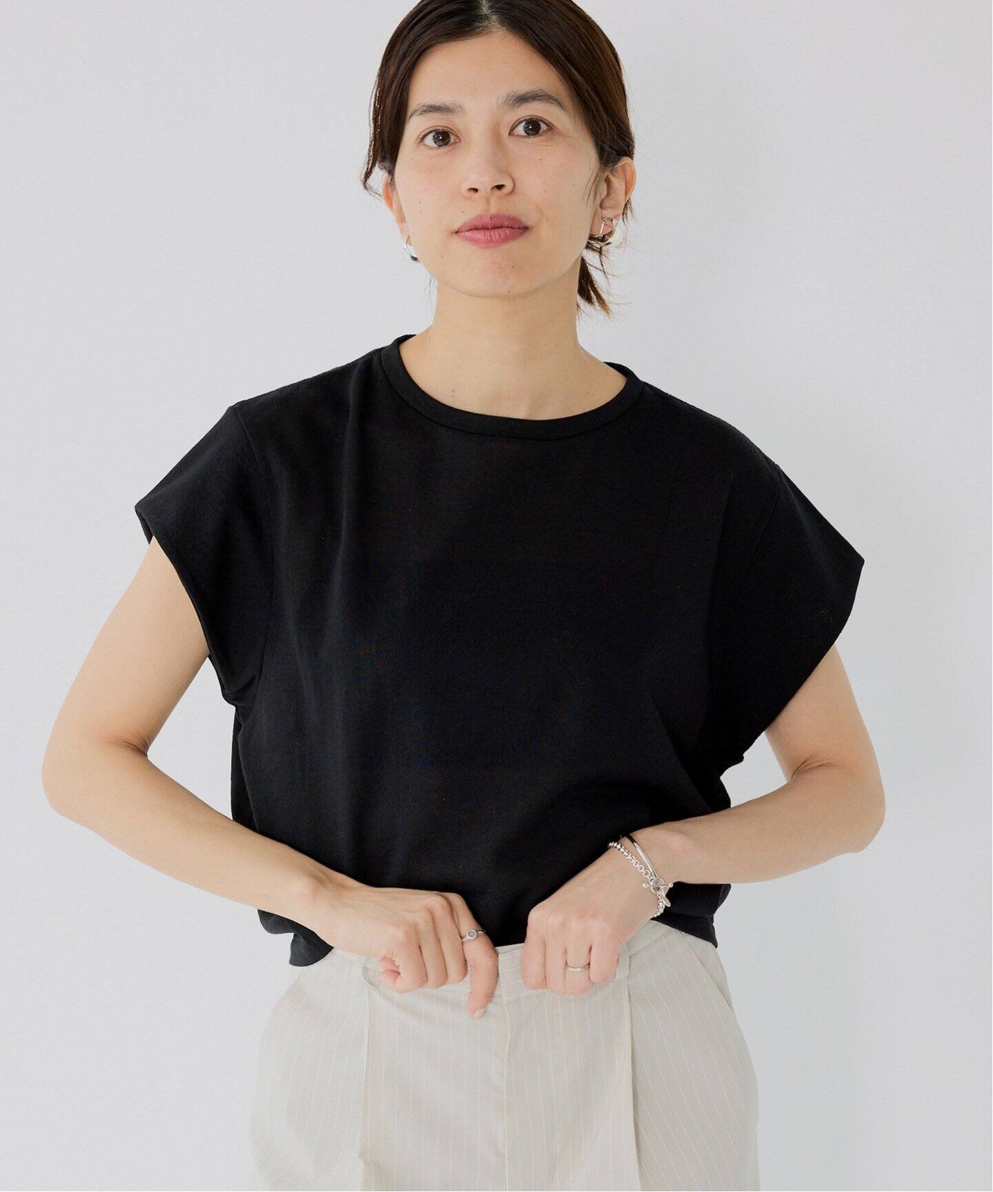 追加》シアーミニ裏毛 Tシャツ（Tシャツ/カットソー）｜IENA