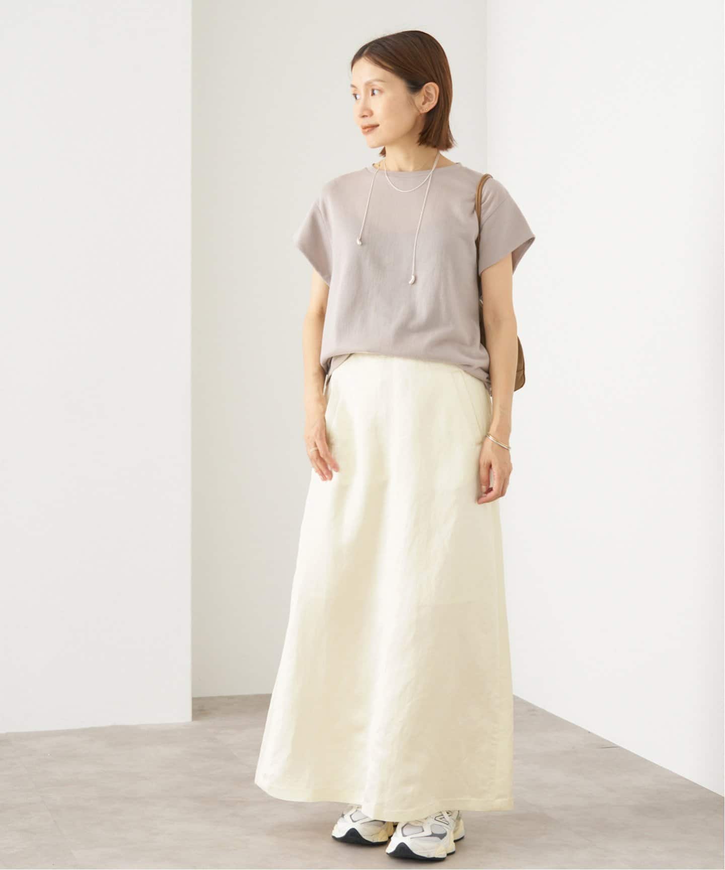 新品 シアーミニ裏毛Tシャツ IENA イエナ 2025SS 追加》シアーミニ裏毛 Tシャツ（Tシャツ／カットソー）｜IENA