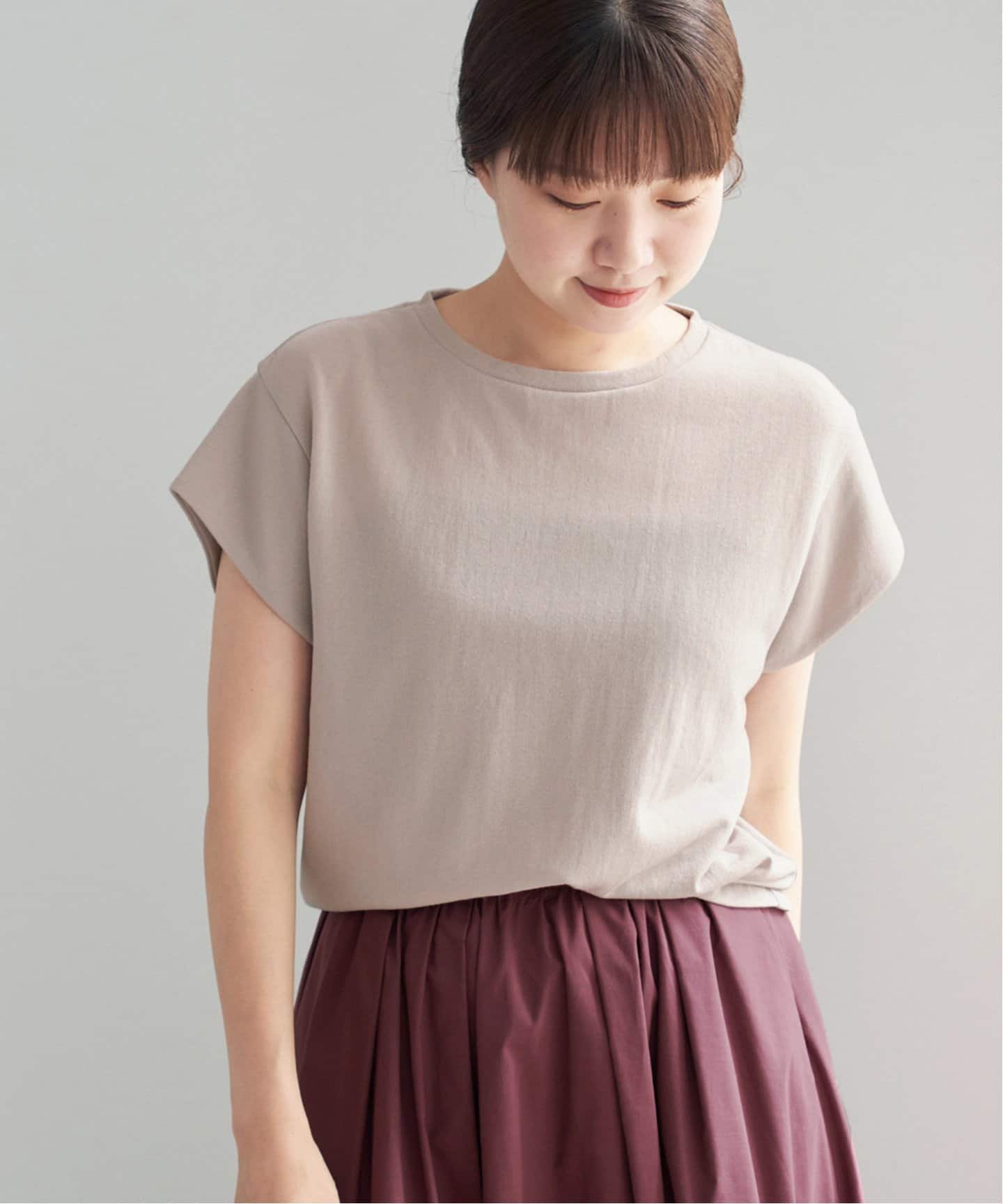 追加2予約》シアーミニ裏毛 Tシャツ（Tシャツ／カットソー