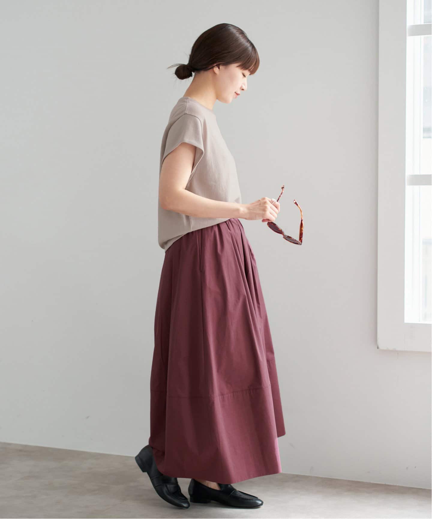 追加2》シアーミニ裏毛 Tシャツ（Tシャツ／カットソー）｜IENA