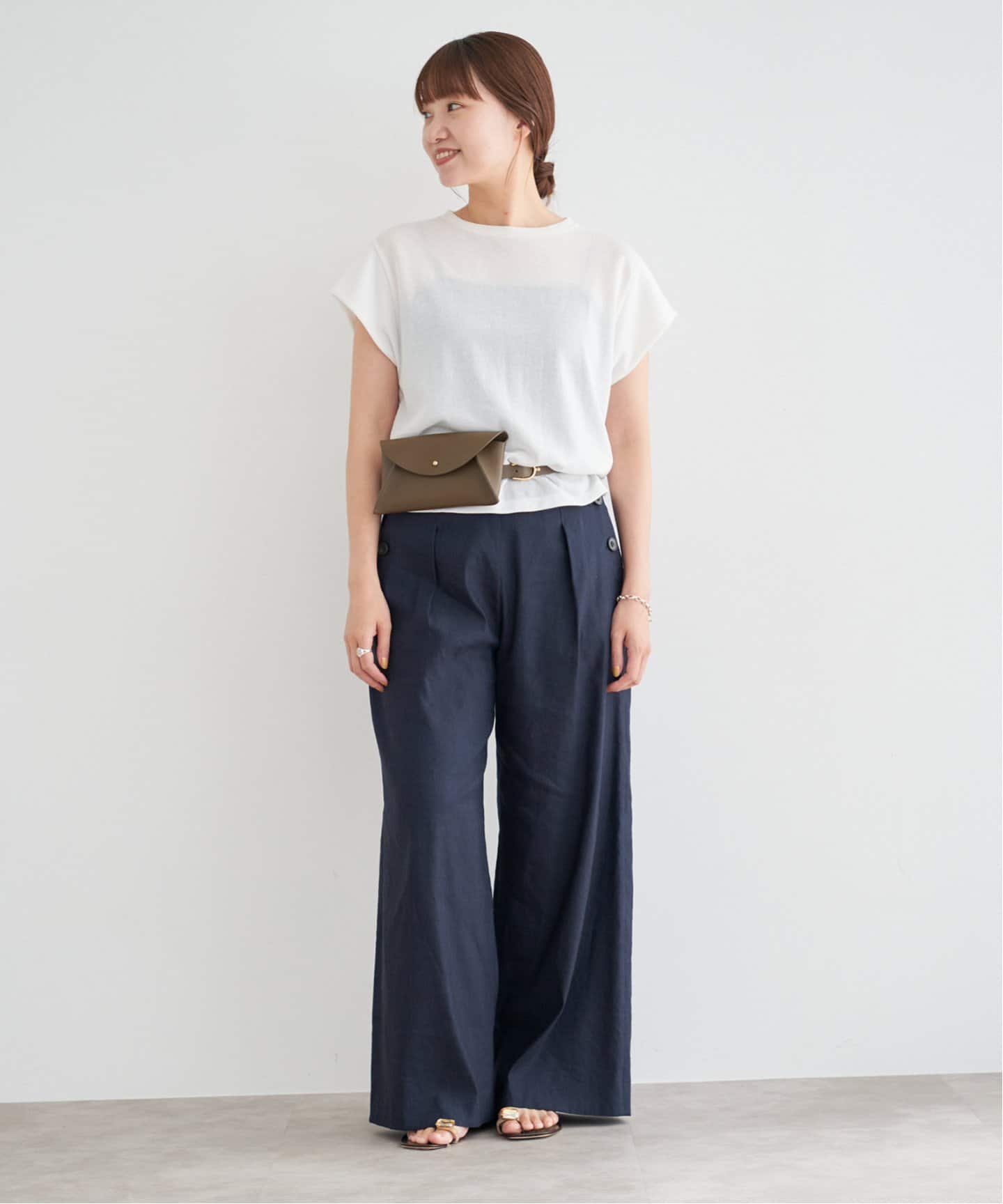 追加2》シアーミニ裏毛 Tシャツ（Tシャツ／カットソー）｜IENA