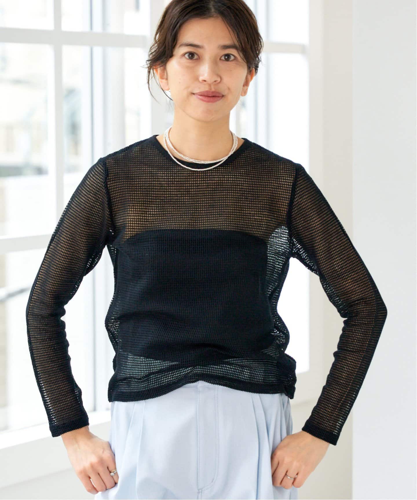 メッシュプルオーバー（Tシャツ／カットソー）｜IENA（イエナ）の通販