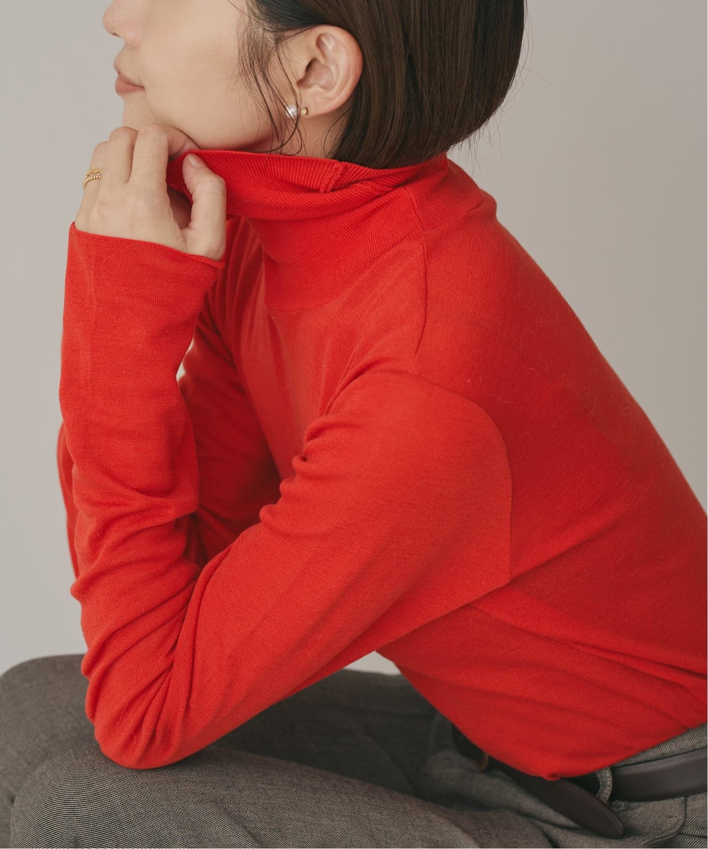 80セーターマシン タートルプルオーバー（Tシャツ／カットソー）｜IENA