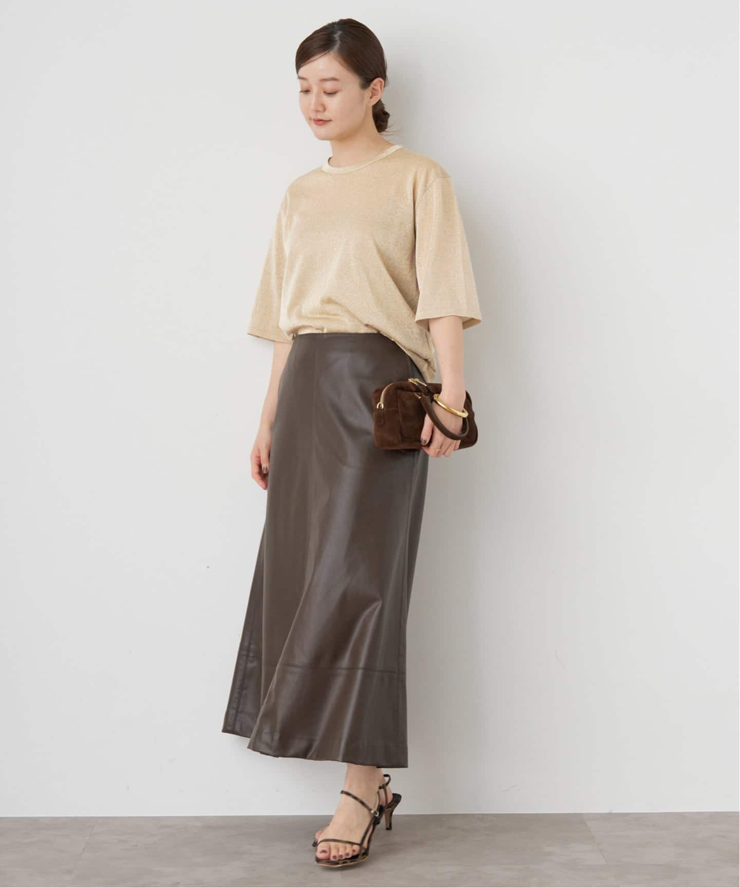 追加》ラメ Tシャツ（Tシャツ／カットソー）｜IENA（イエナ）の