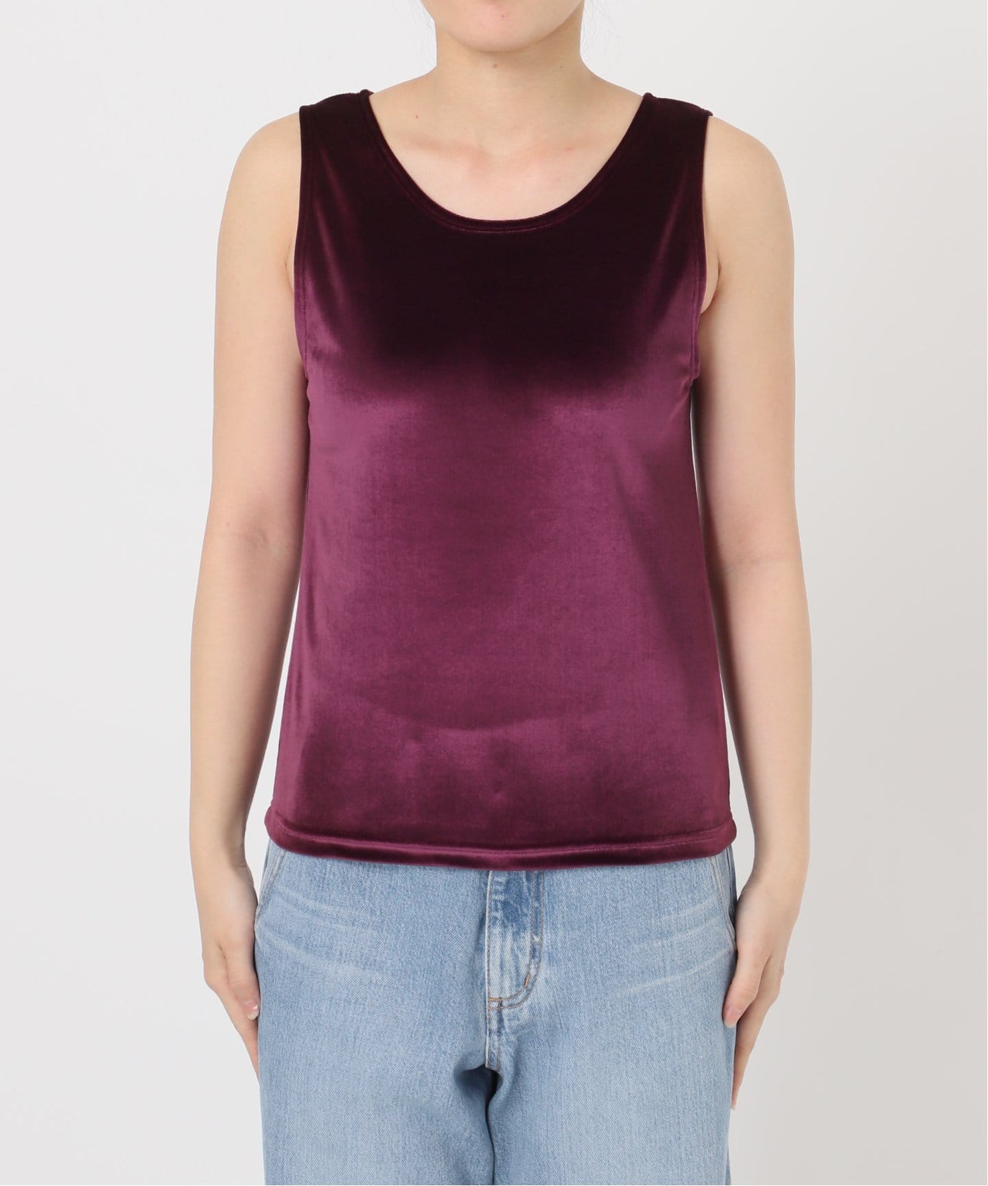 スノーベロア ノースリーブ（Tシャツ／カットソー）｜IENA（イエナ）の