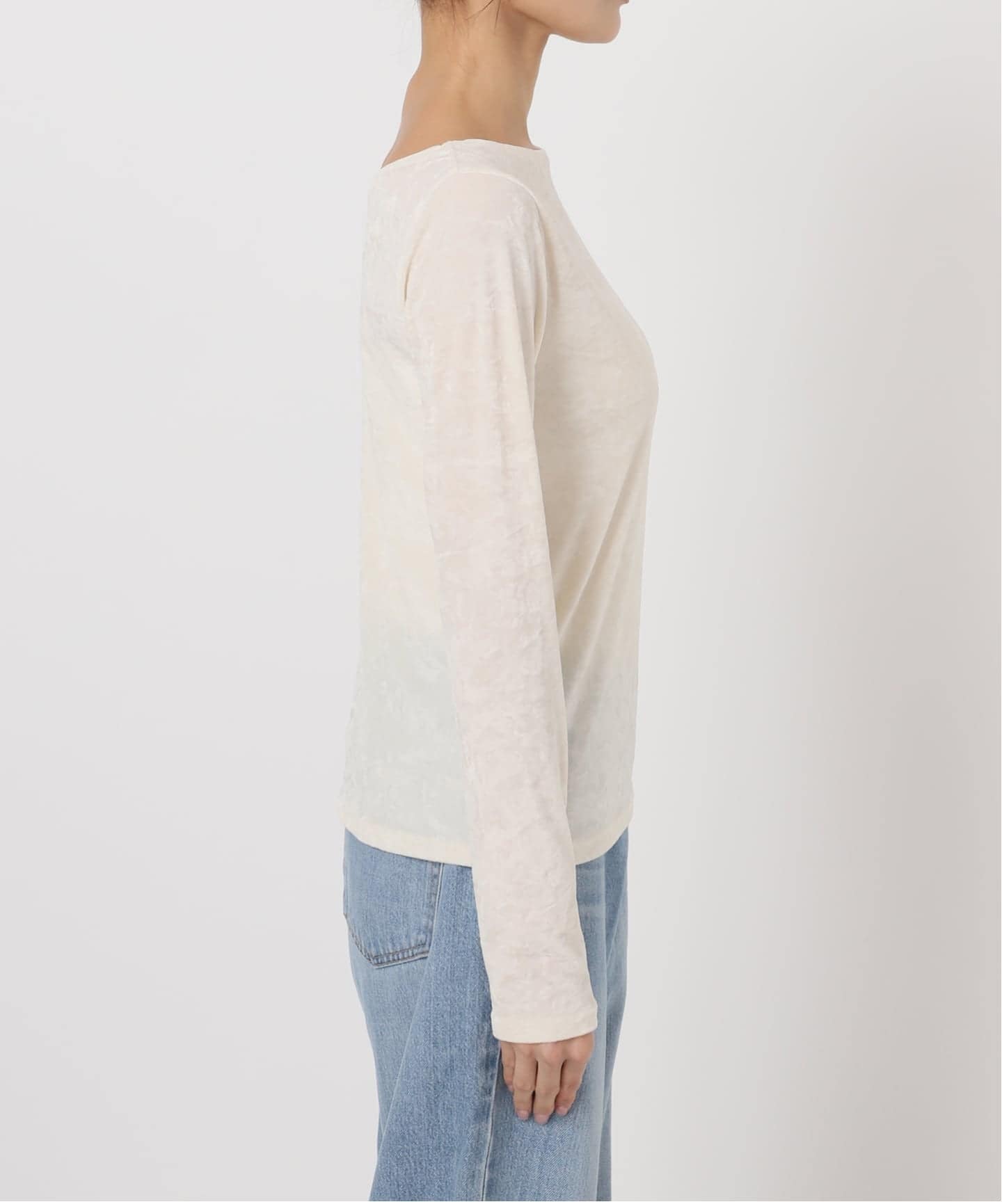 クラッシュベロアプルオーバー（Tシャツ／カットソー）｜IENA（イエナ