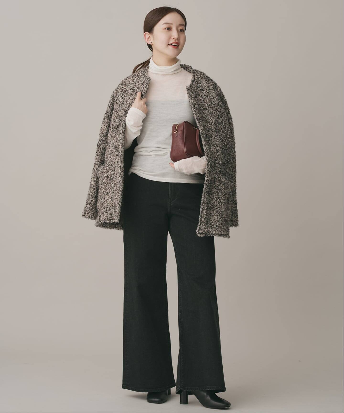 追加》Super120's ウールタートルプルオーバー（Tシャツ／カットソー