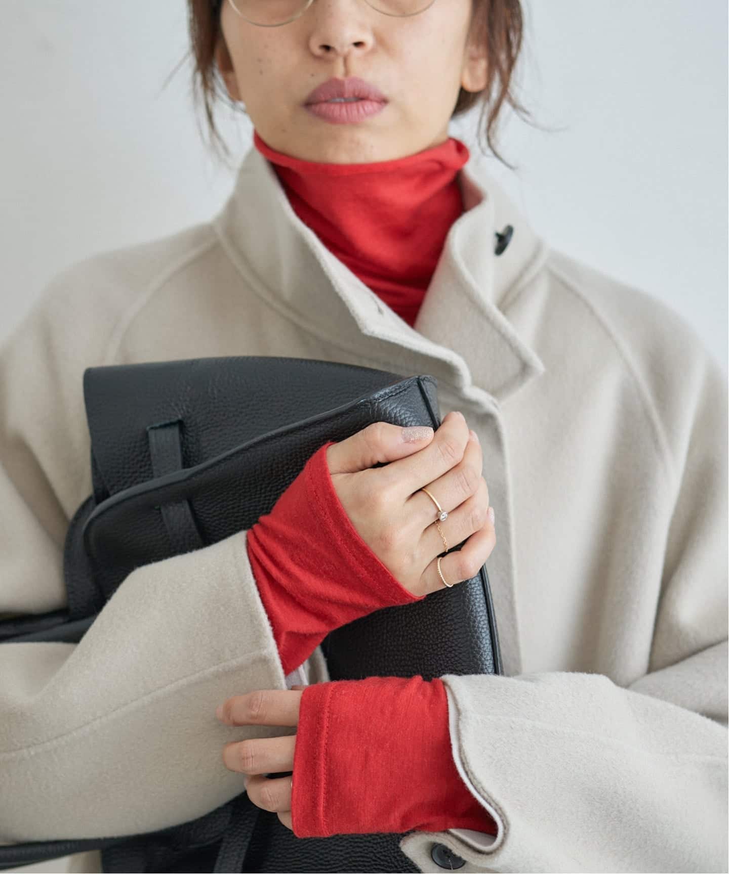 追加》Super120's ウールタートルプルオーバー（Tシャツ／カットソー