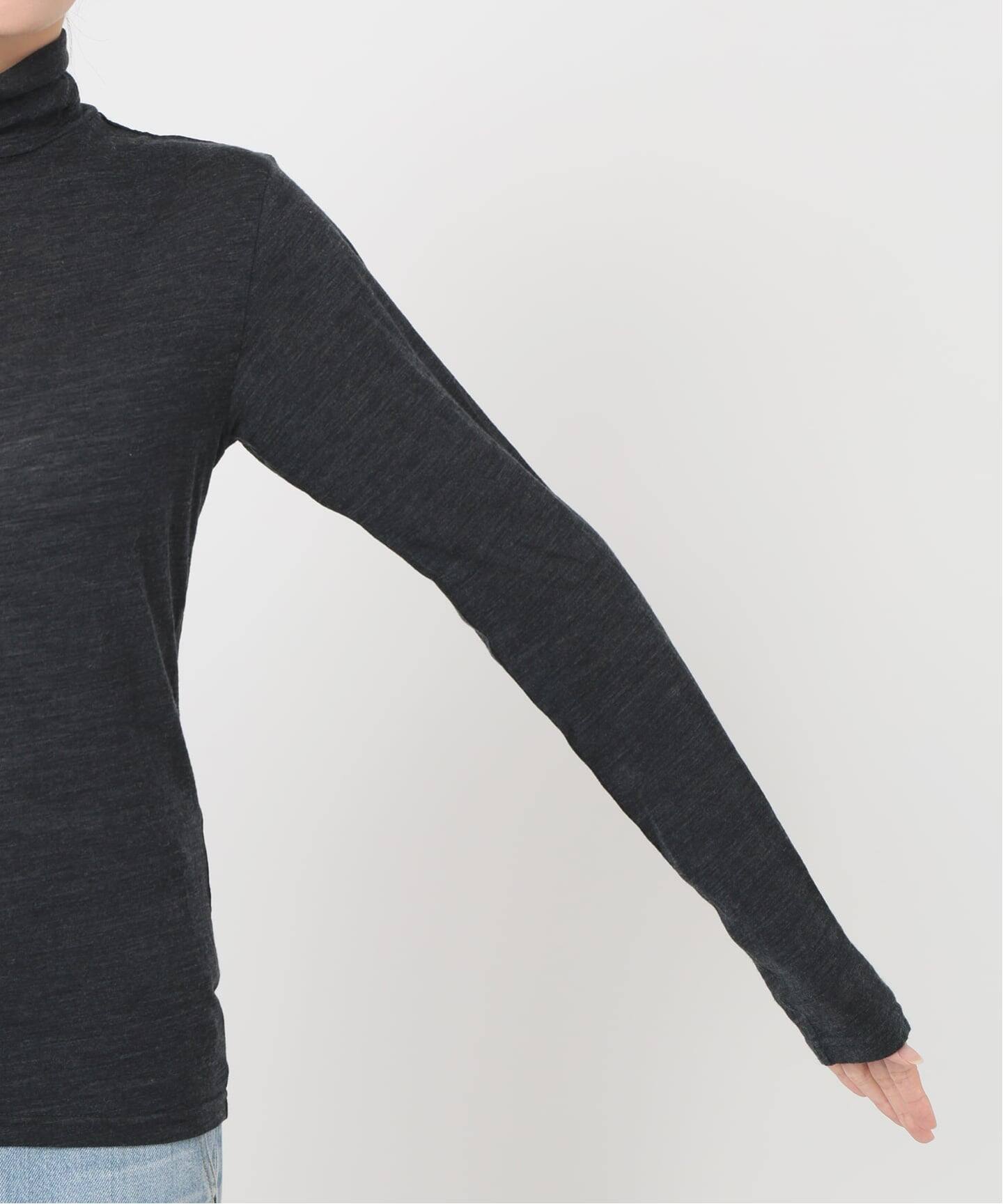 追加》Super120's ウールタートルプルオーバー（Tシャツ／カットソー