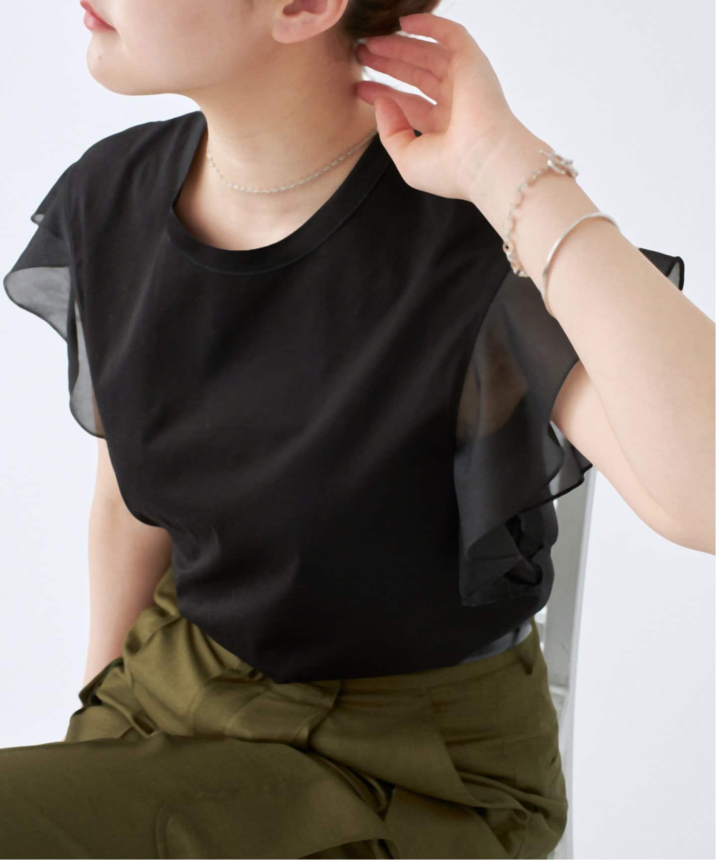 シアースリーブプルオーバー（Tシャツ／カットソー）｜IENA