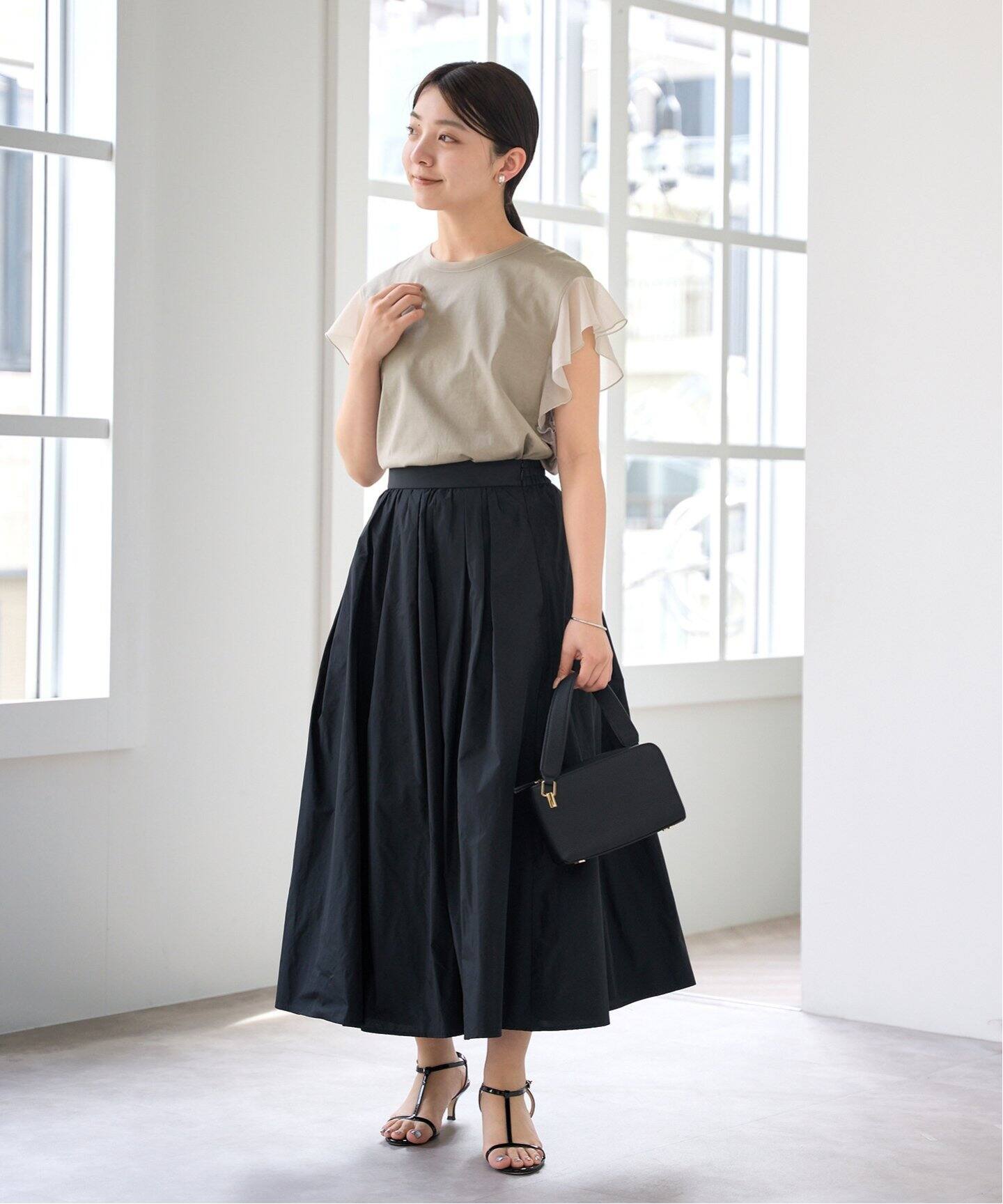 【新品タグ付き】IENA シアースリーブプルオーバー シアースリーブプルオーバー（Tシャツ／カットソー）｜IENA