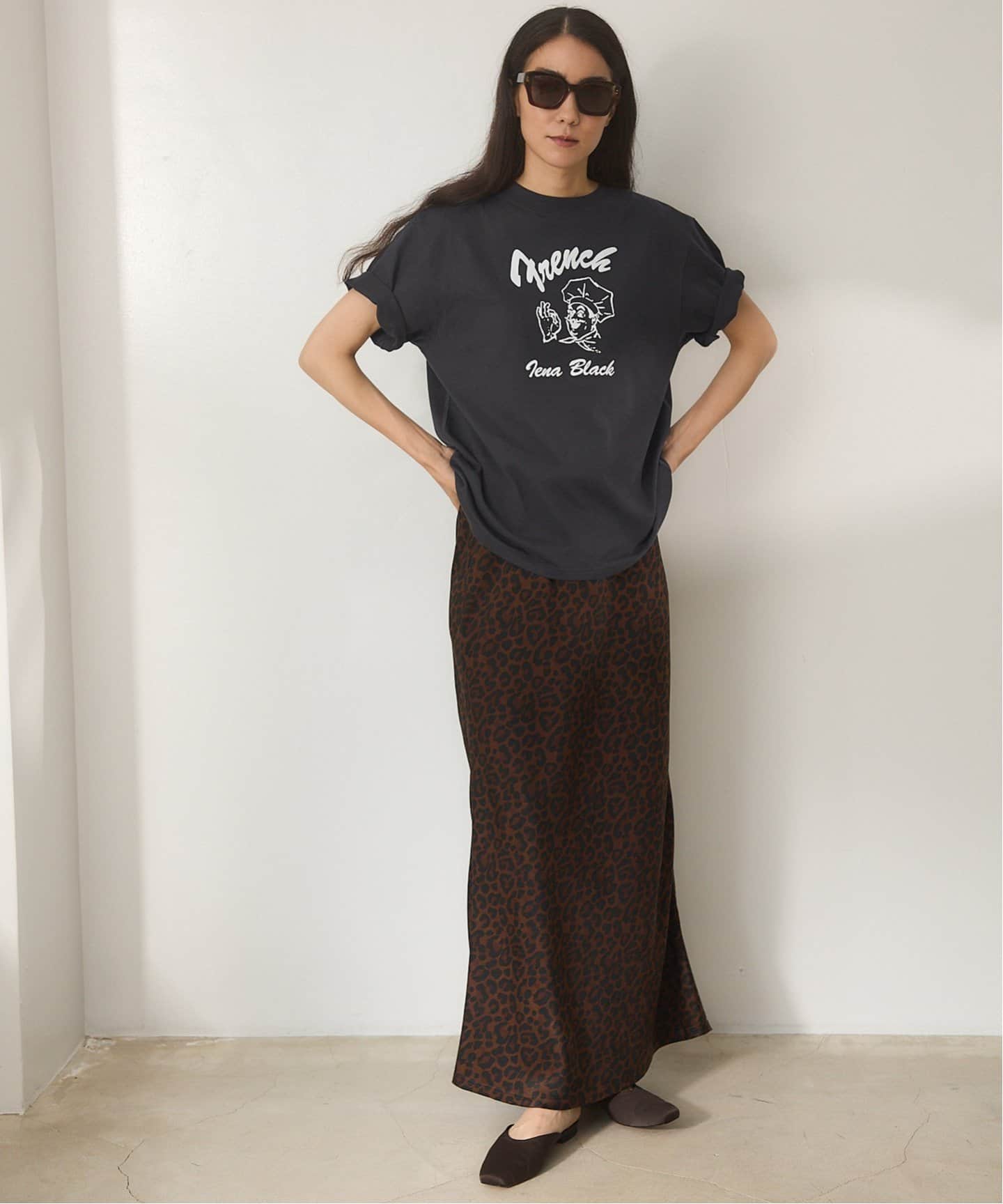 本日限定価格‼️IENA BLACK フレンチクックTシャツ BLACK フレンチクック Tシャツ（Tシャツ／カットソー）｜IENA