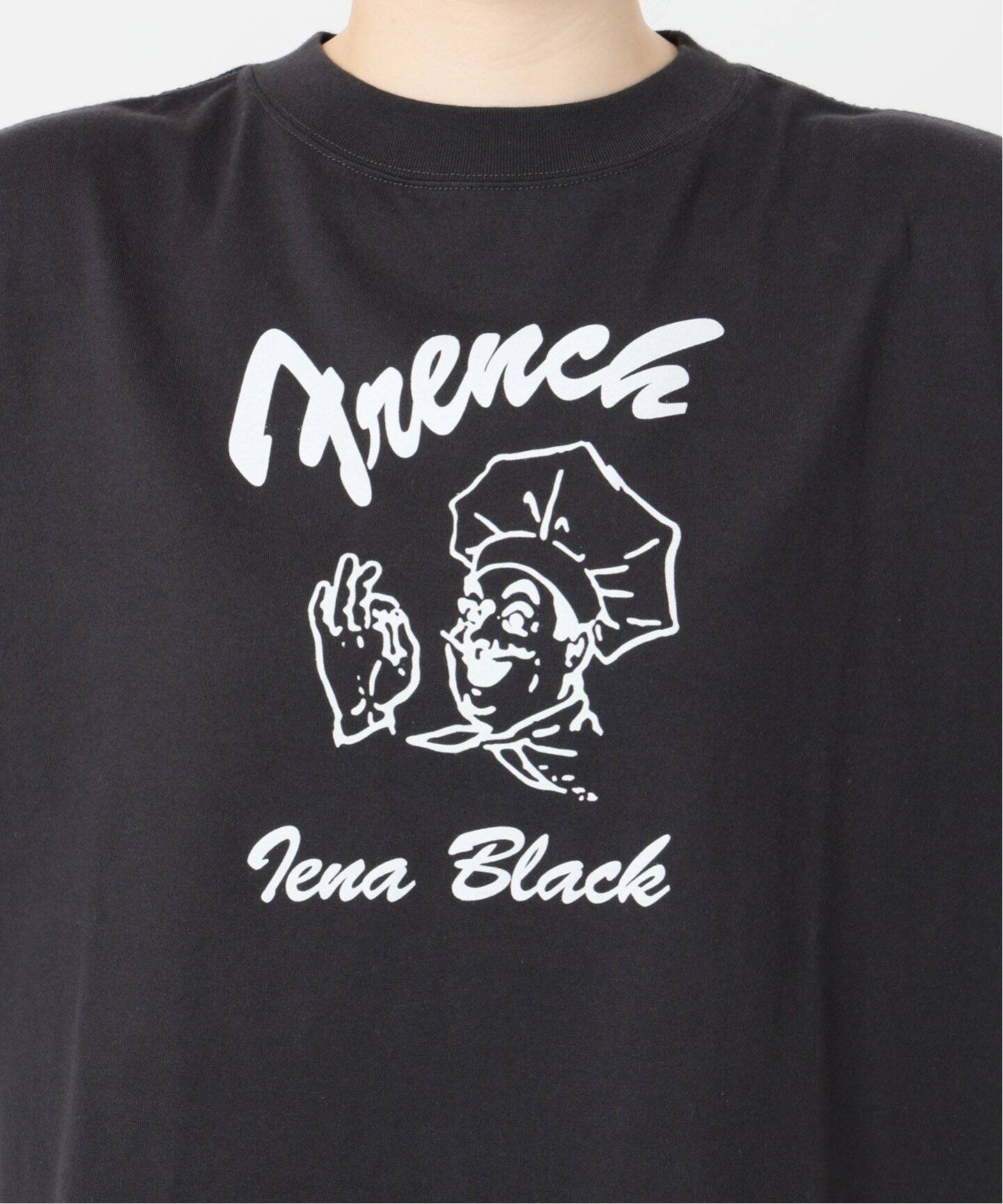 IENA BLACK フレンチクックTシャツ BLACK フレンチクック Tシャツ（Tシャツ／カットソー）｜IENA