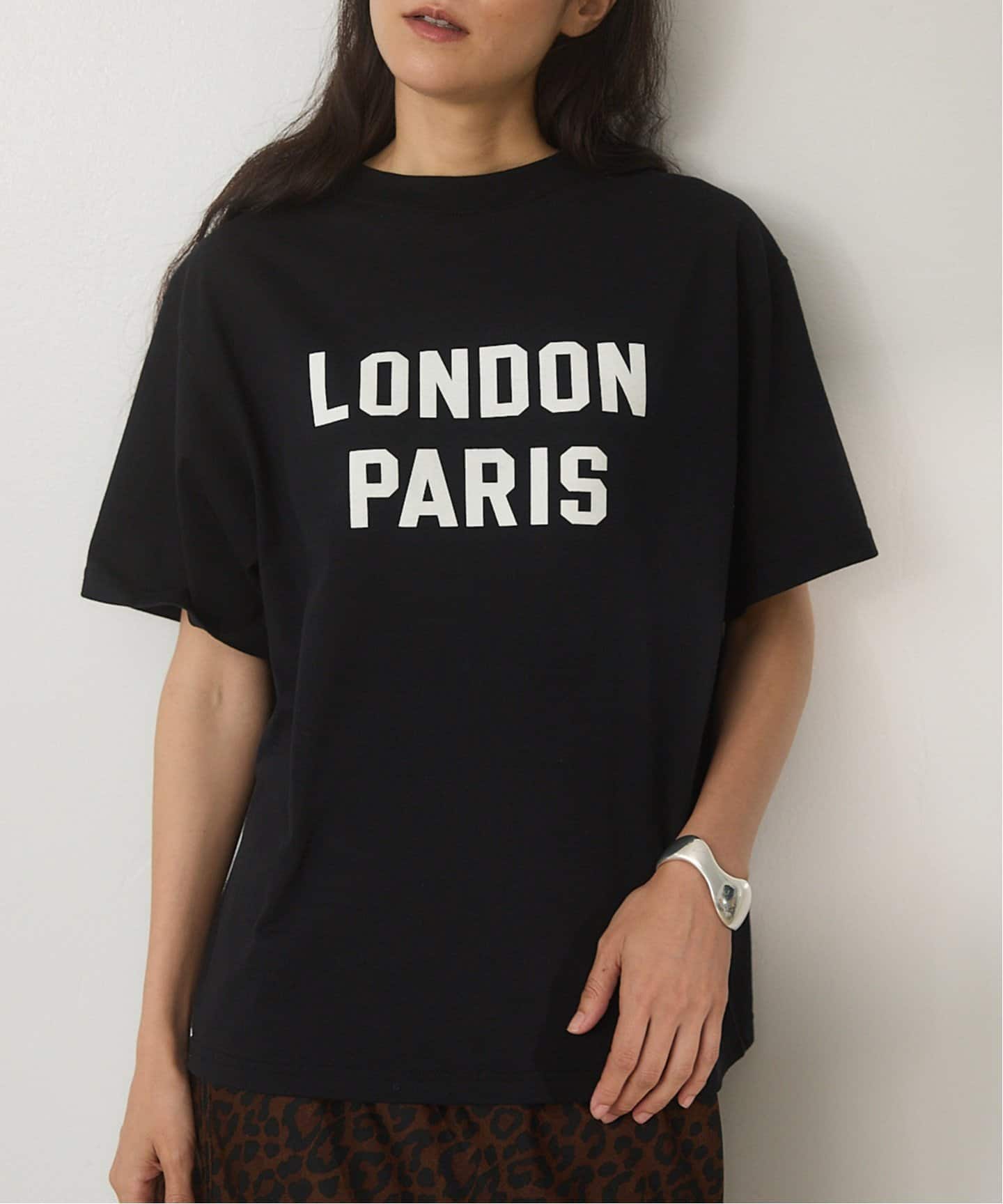 BLACK ロゴTシャツ（Tシャツ／カットソー）｜IENA（イエナ）の