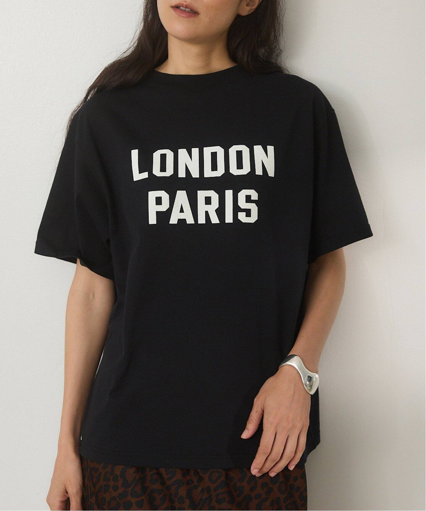BLACK ロゴTシャツ（Tシャツ／カットソー）｜IENA（イエナ）の通販 