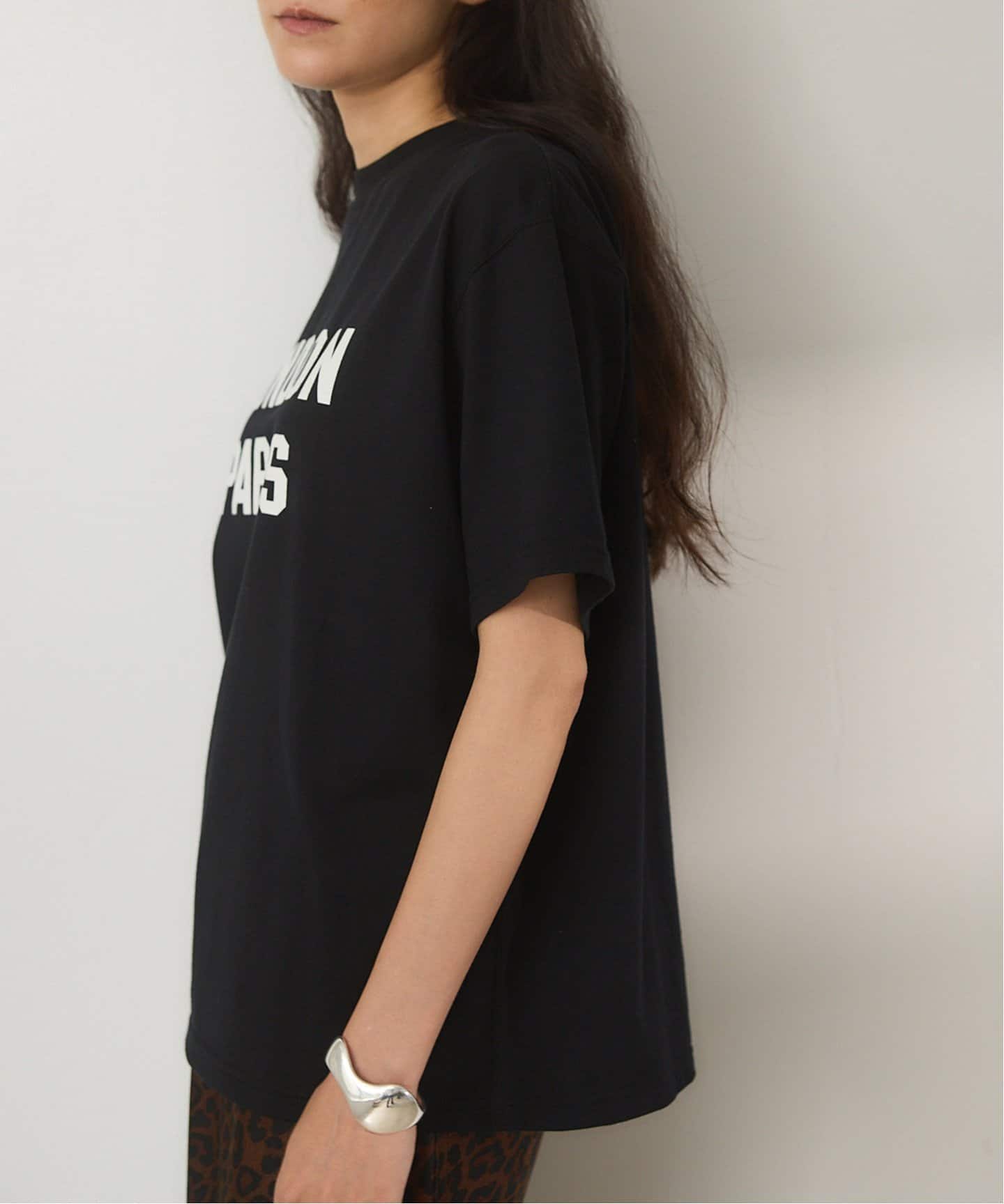 IENAのロゴTシャツ BLACK ロゴTシャツ（Tシャツ／カットソー）｜IENA（イエナ）の
