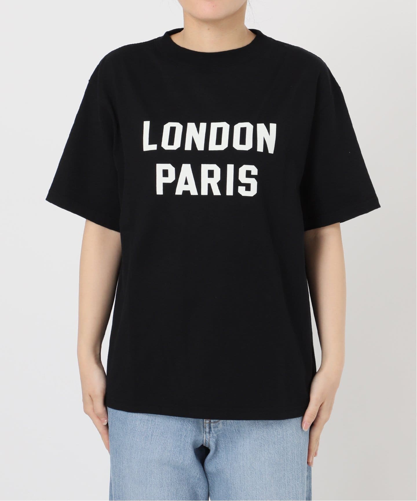 BLACK ロゴTシャツ（Tシャツ／カットソー）｜IENA（イエナ）の
