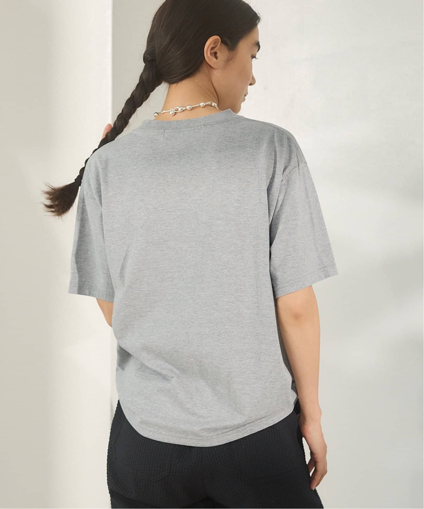 tシャツ BLACK フレンチシック Tシャツ レディース classicalelf トップス Tシャツ レディース ひんやり 冷感
