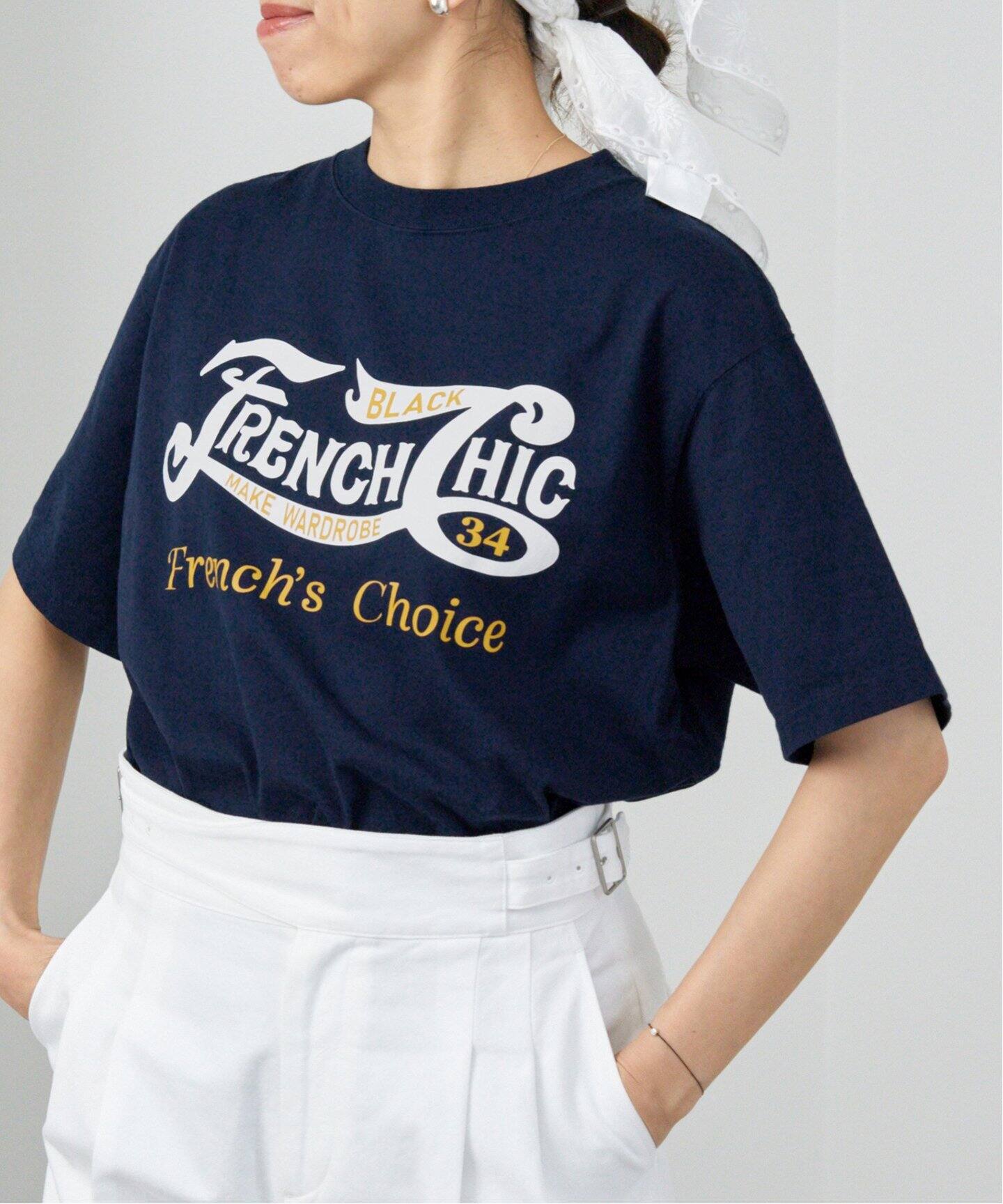 BLACK フレンチシック Tシャツ（Tシャツ／カットソー）｜IENA（イエナ