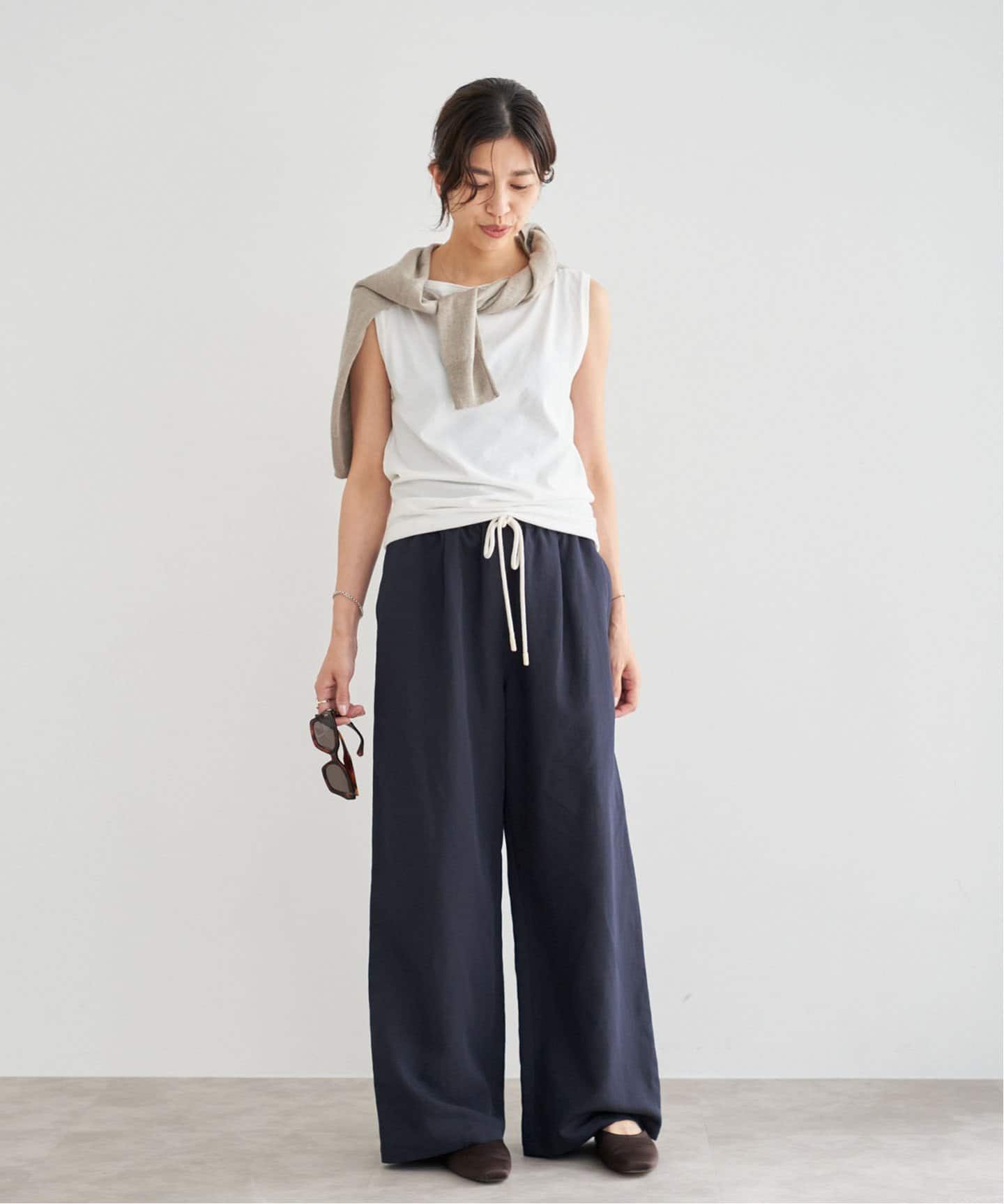 IENA - IENA＊ノースリーブカットソー キョウネンテンジクノースリーブプルオーバー（Tシャツ