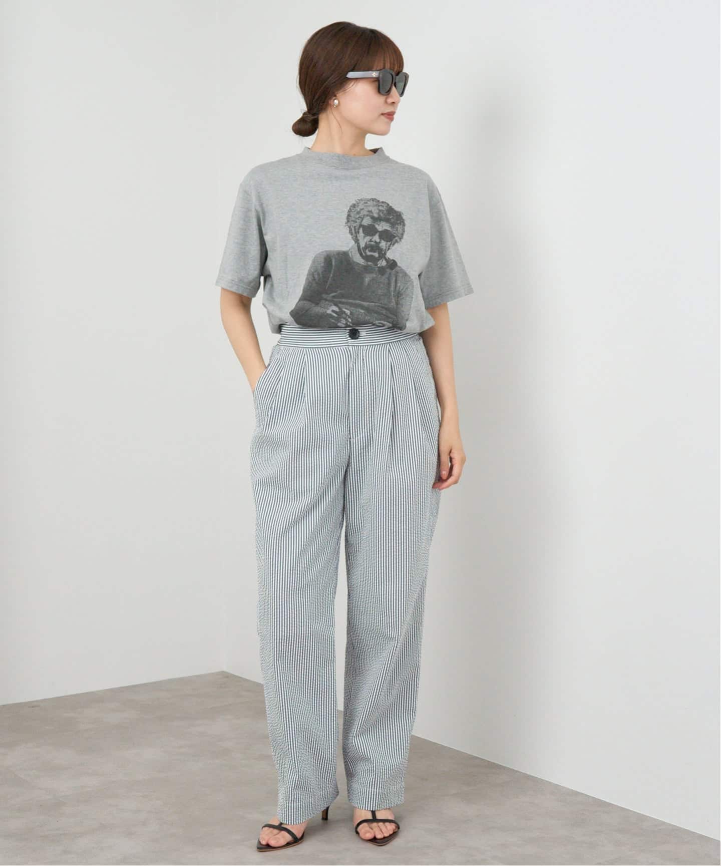 BLACK アンクルTシャツ（Tシャツ／カットソー）｜IENA（イエナ