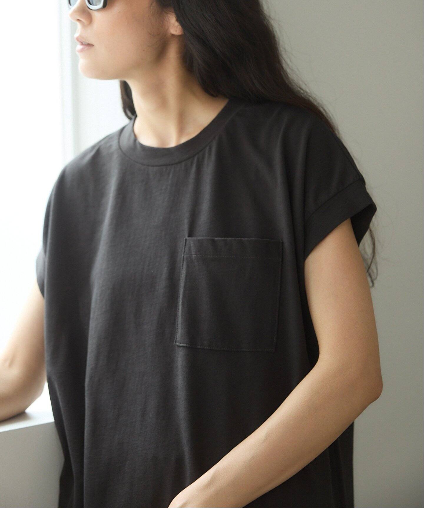 完売！新品タグ付き★イエナTシャツ BLACK ポケットTシャツ（Tシャツ／カットソー）｜IENA（イエナ