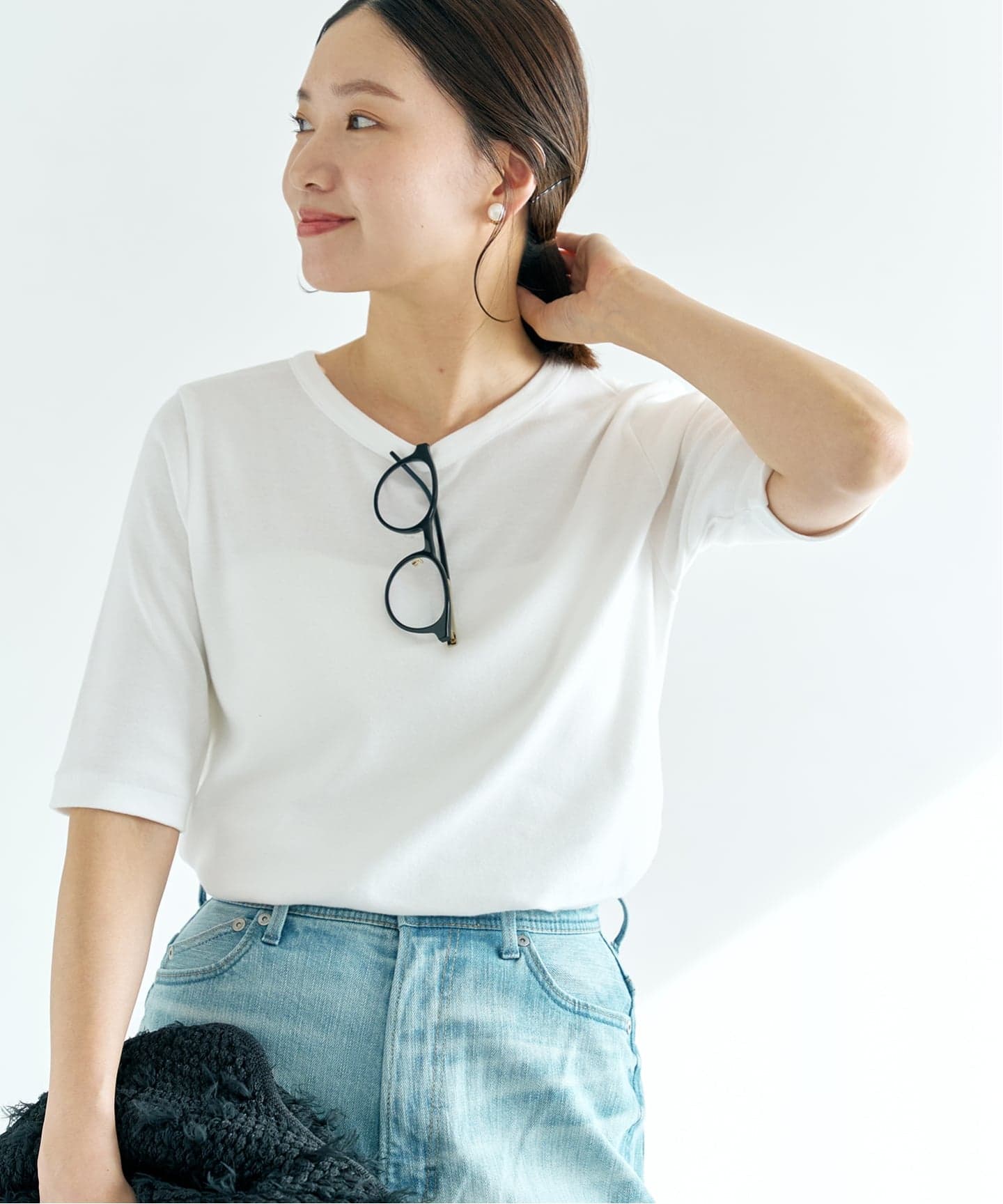 IENA イエナ　コットンフライスハーフスリーブプルオーバー 追加2》コットンフライスハーフスリーブプルオーバー（Tシャツ