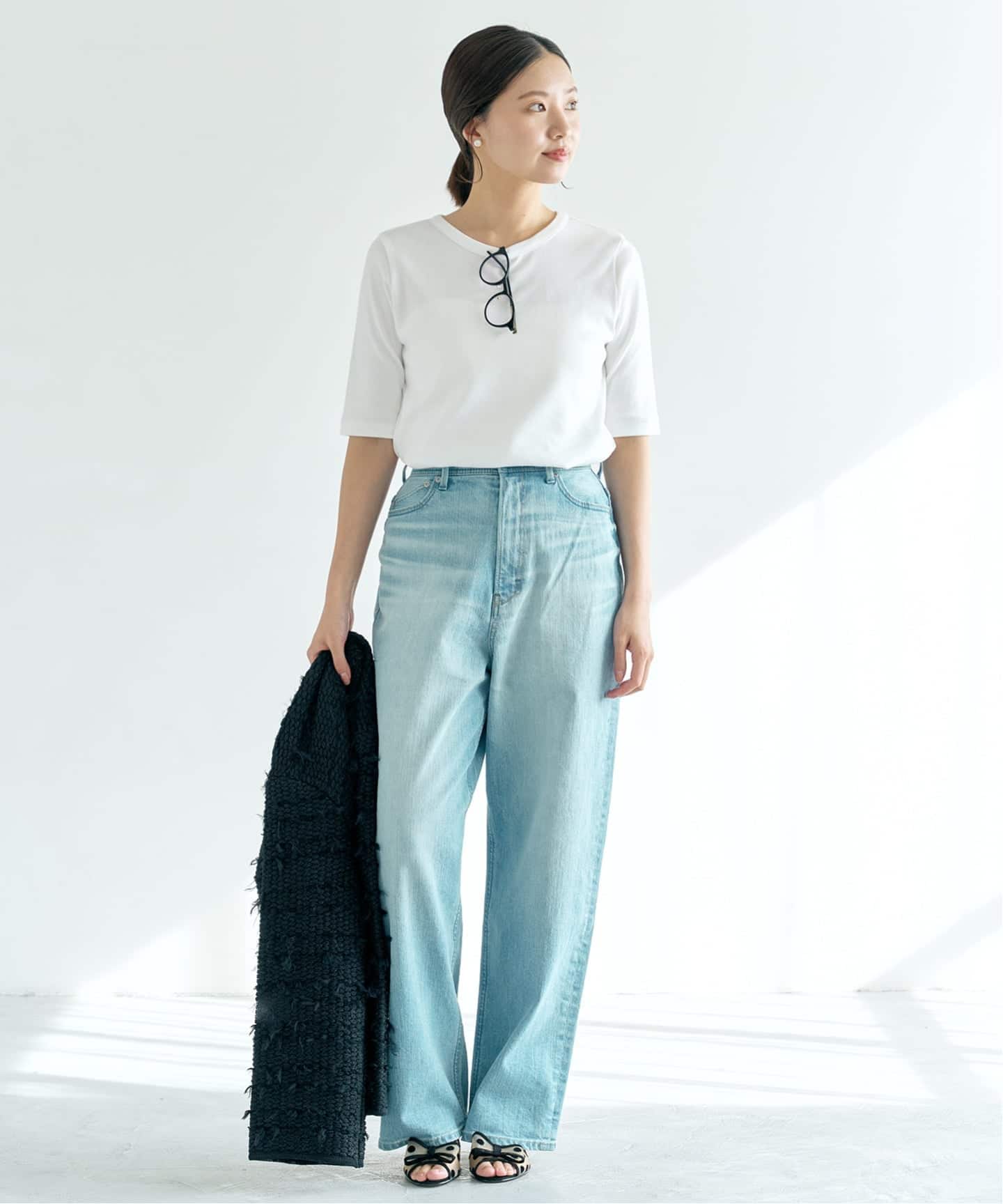 IENA イエナ　コットンフライスハーフスリーブプルオーバー 追加2》コットンフライスハーフスリーブプルオーバー（Tシャツ