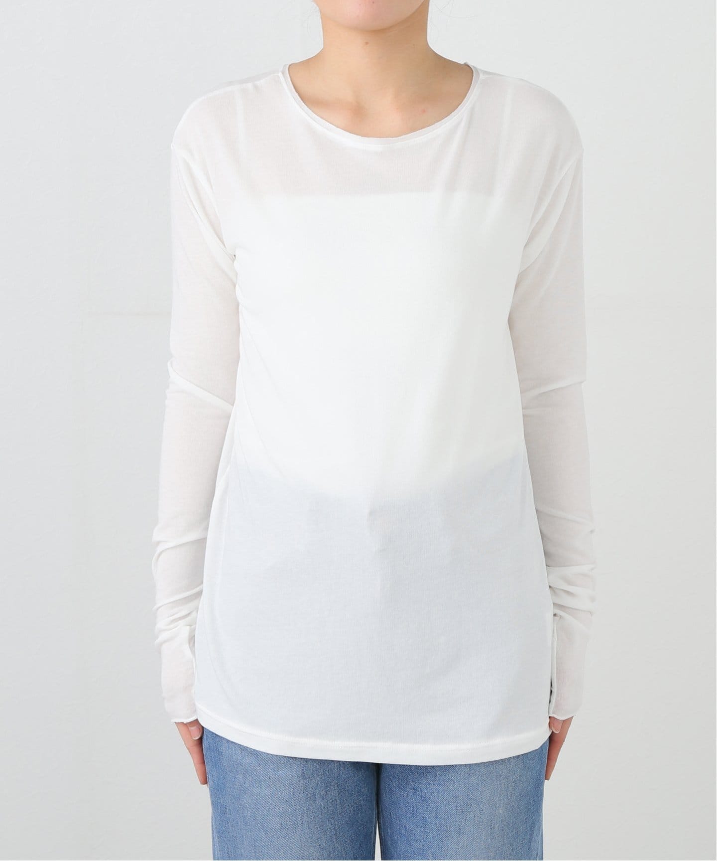 リヨセルコットン シアーロンT（Tシャツ／カットソー）｜IENA