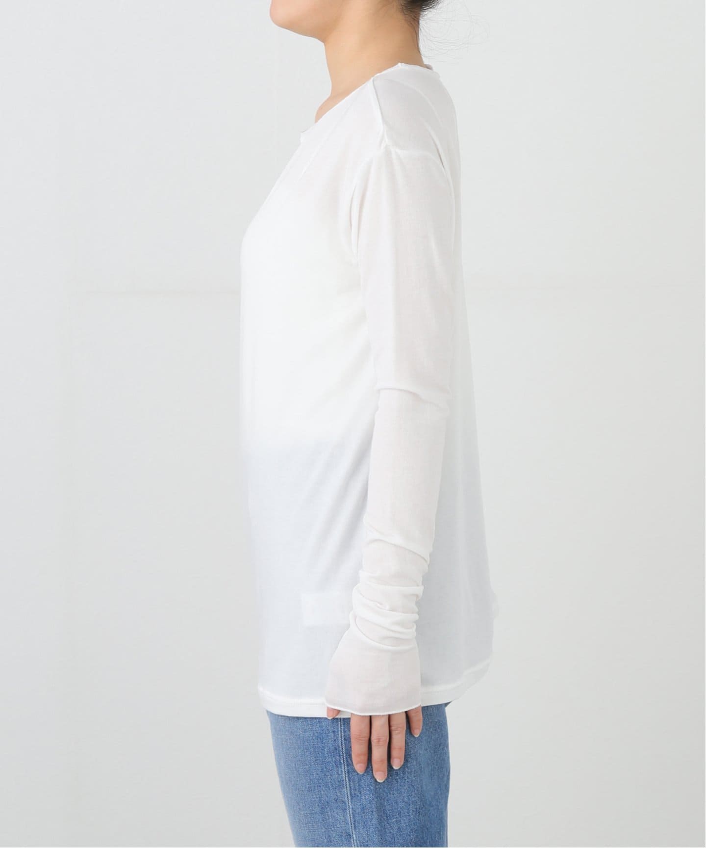 リヨセルコットン シアーロンT（Tシャツ／カットソー）｜IENA