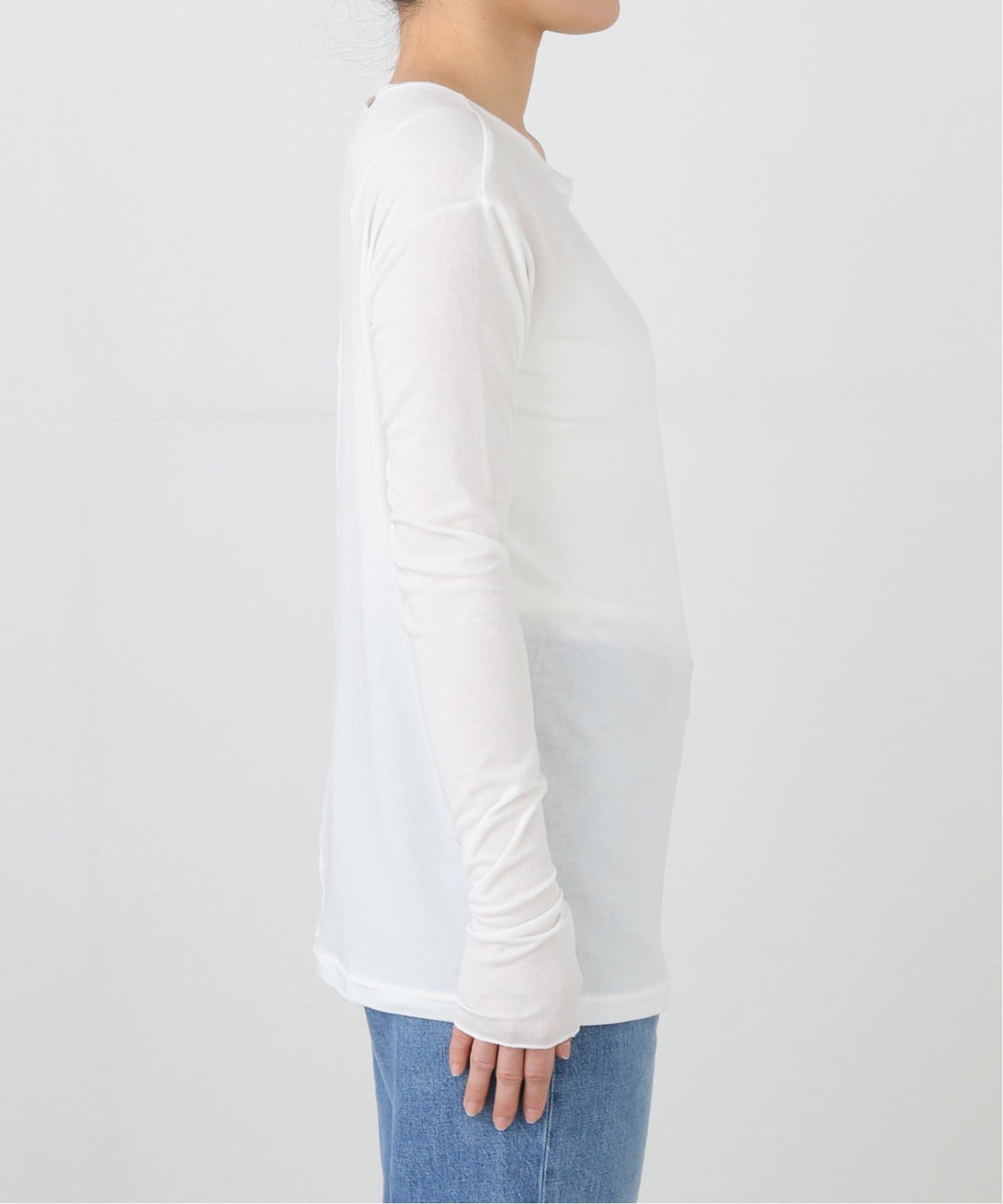 リヨセルコットン シアーロンT（Tシャツ／カットソー）｜IENA