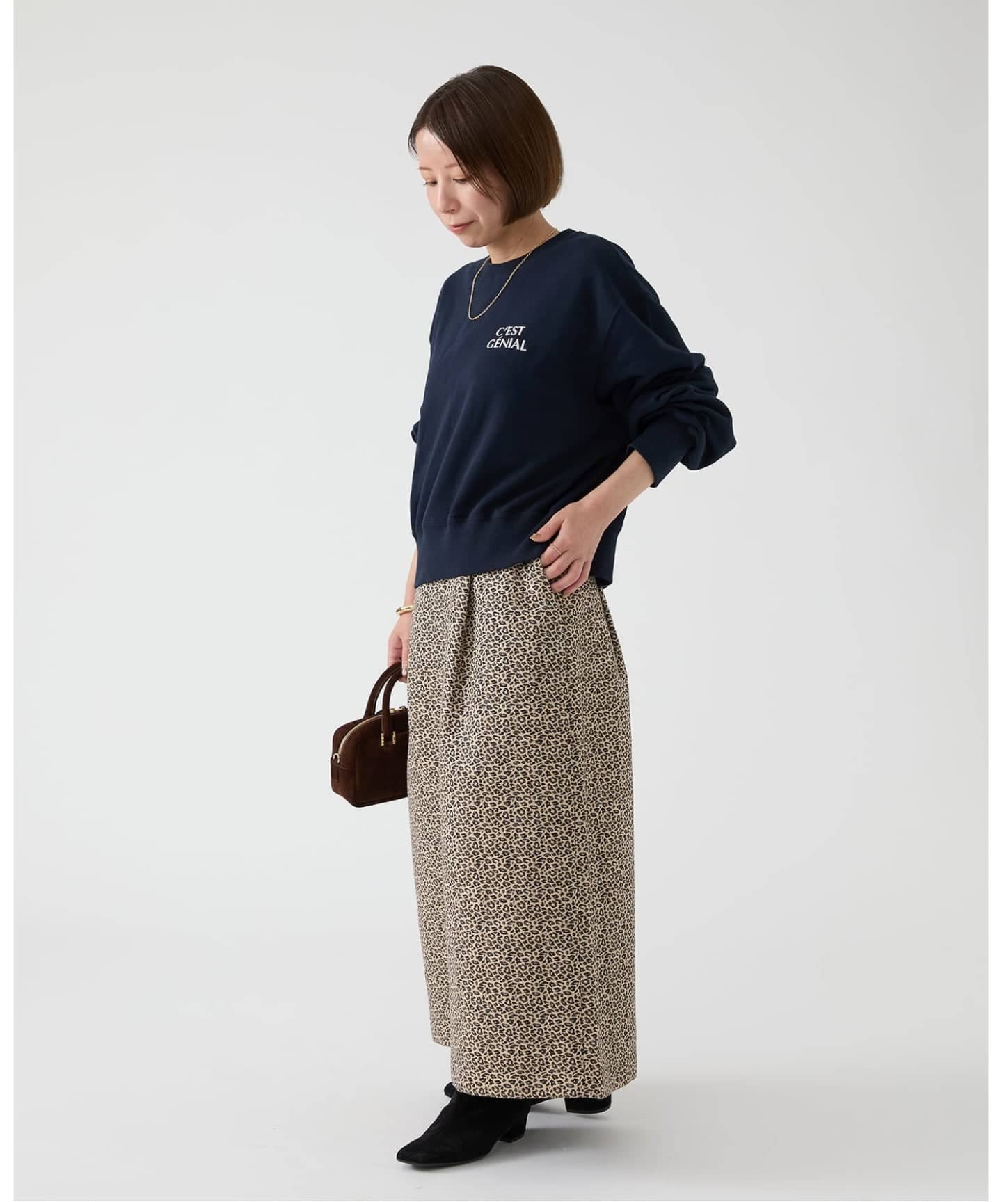 ■新品【IENA】ロゴ スウェット ネイビー □新品【IENA】ロゴ スウェット ネイビー □新品【IENA】ロゴ