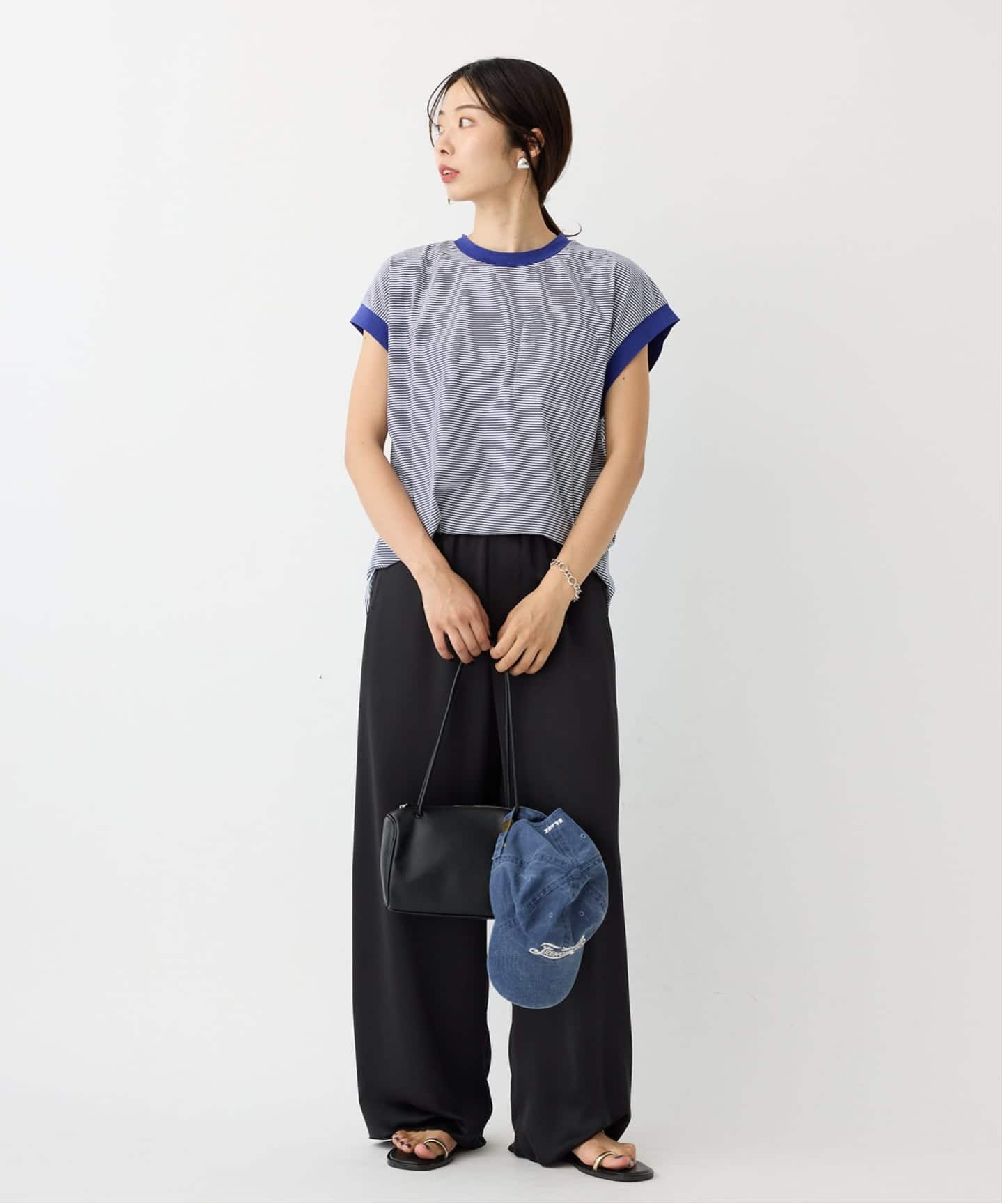 追加》BLACK ポケットTシャツ（Tシャツ／カットソー）｜IENA