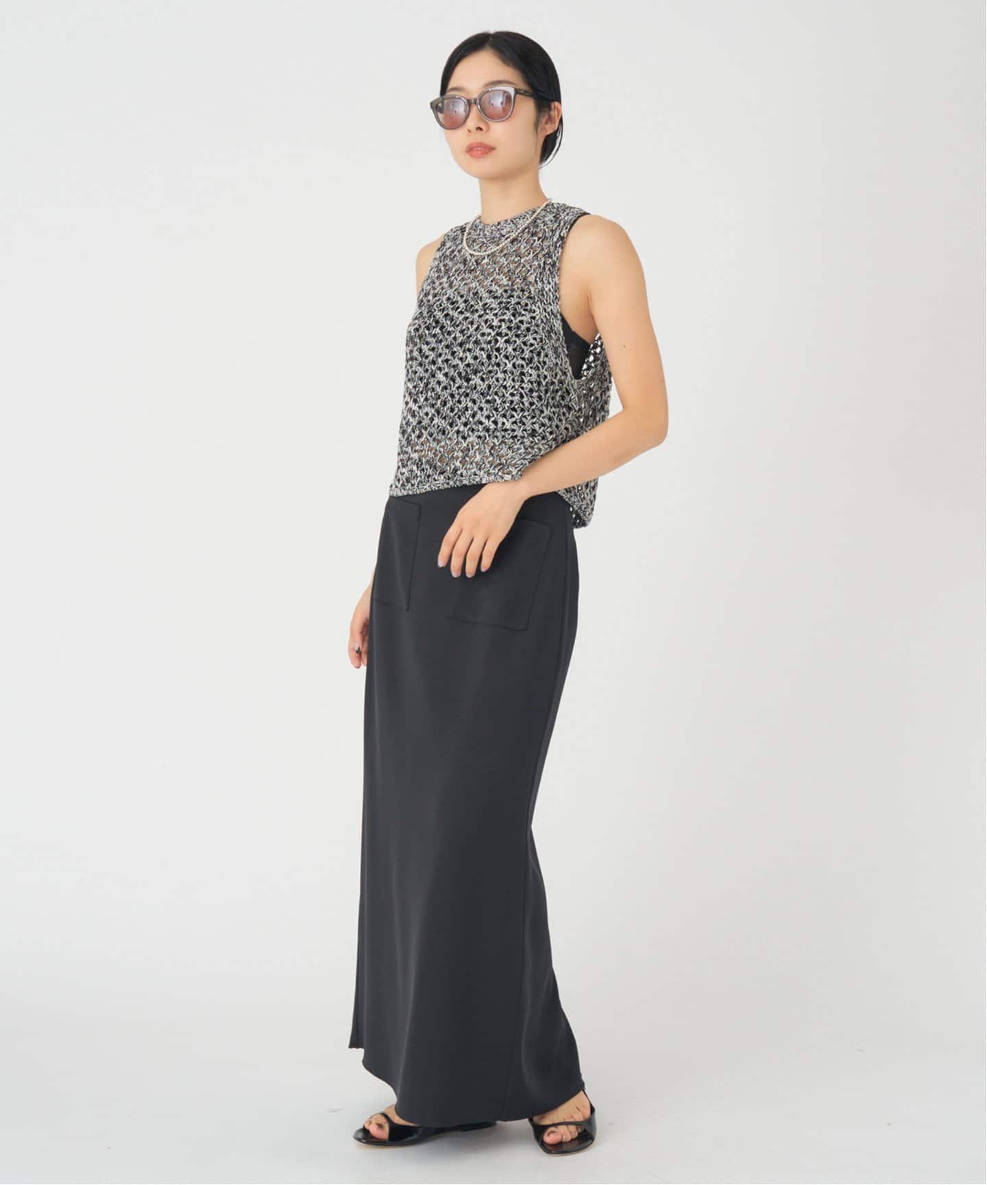 EMILY WEEK × IENA】サテン クロップドバンドゥブラ（カップ付き