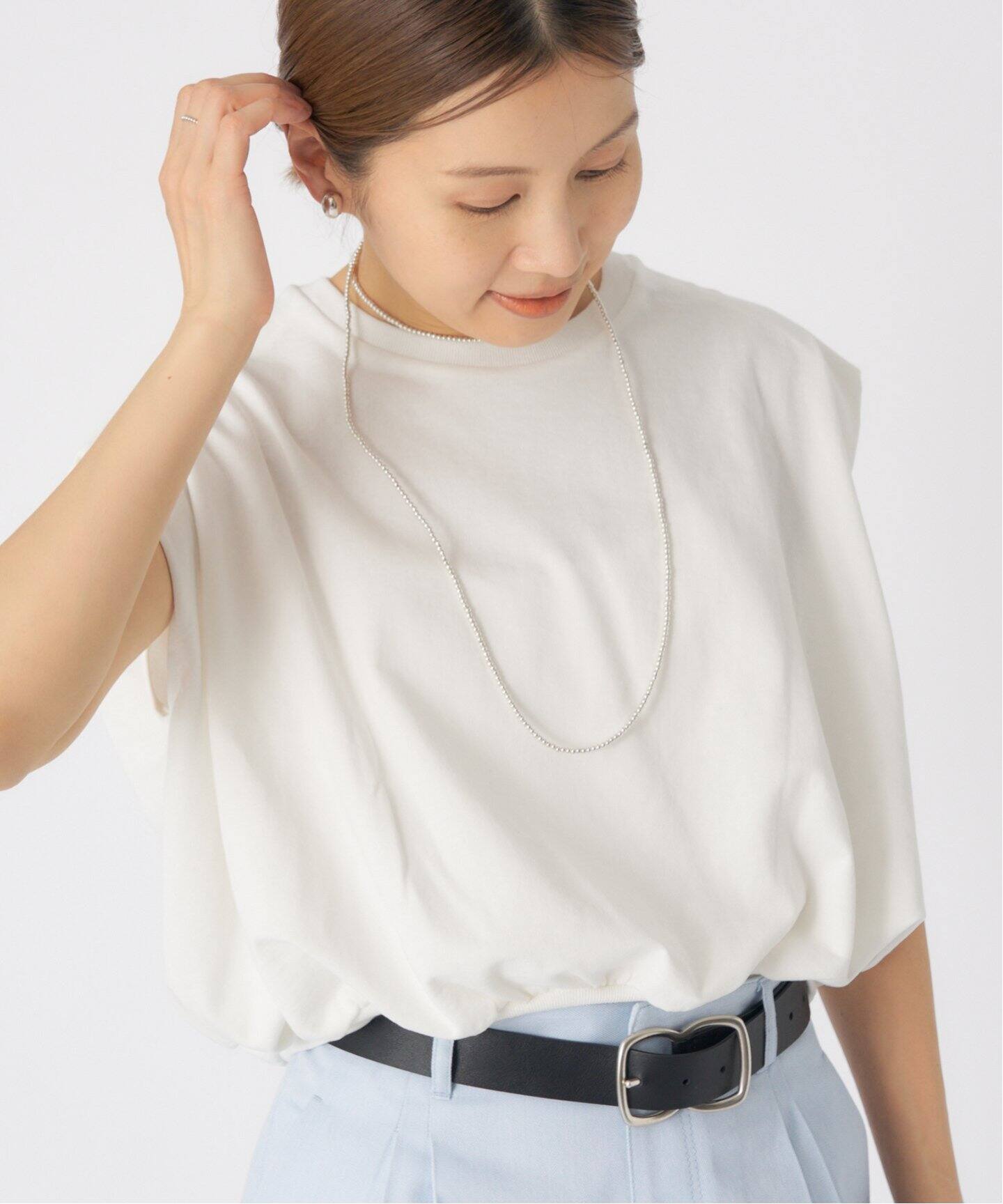 裏毛ノースリーブプルオーバー（Tシャツ／カットソー）｜IENA（イエナ