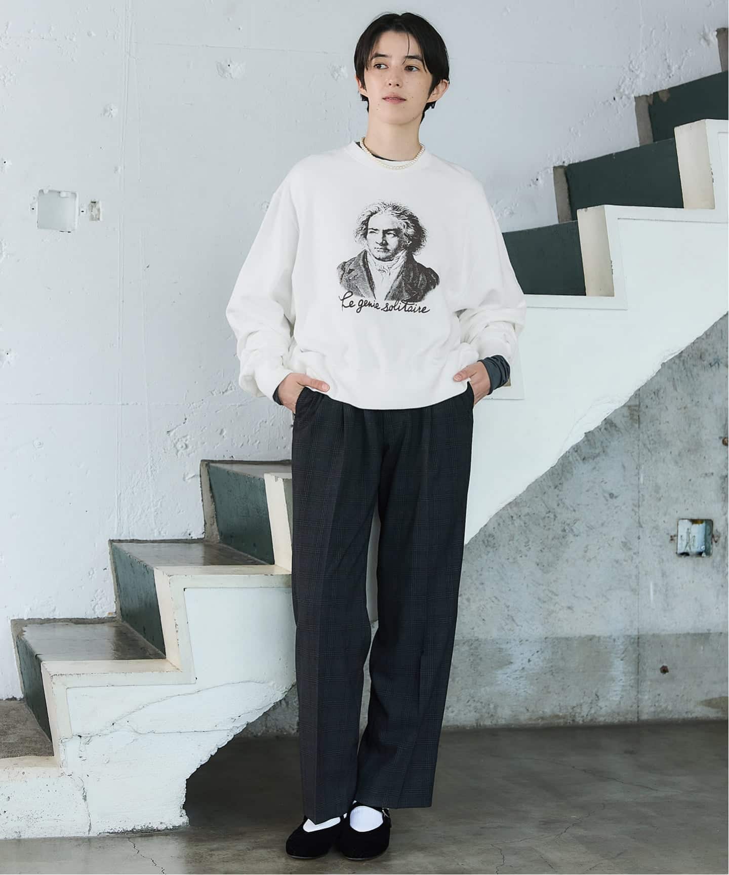 BLACK ベートーヴェンスウェット（スウェット）｜IENA（イエナ）の通販