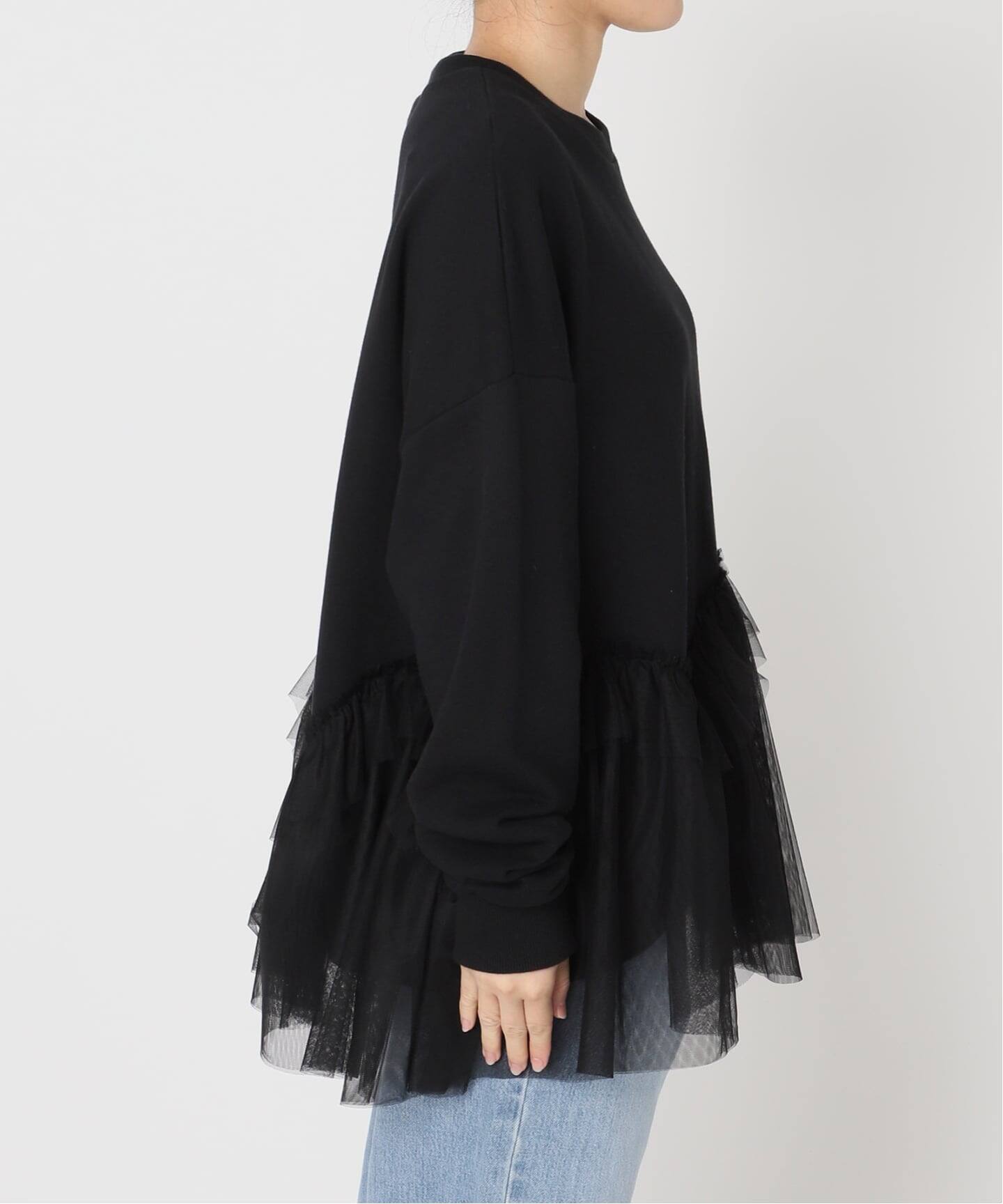 【IENA BLACK】 アンクルスウェット 2024AW BLACK アンクルスウェット（Tシャツ／カットソー）｜IENA