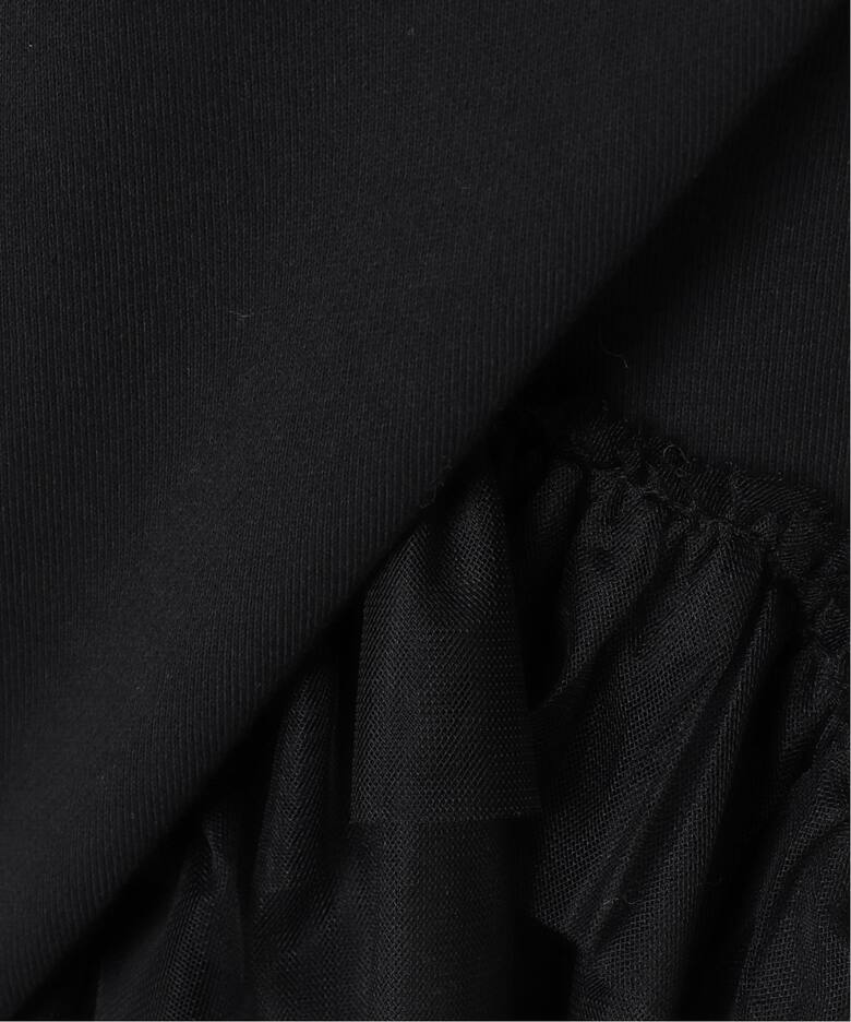 BLACK チュールフリルスウェット（スウェット）｜IENA（イエナ）の通販 