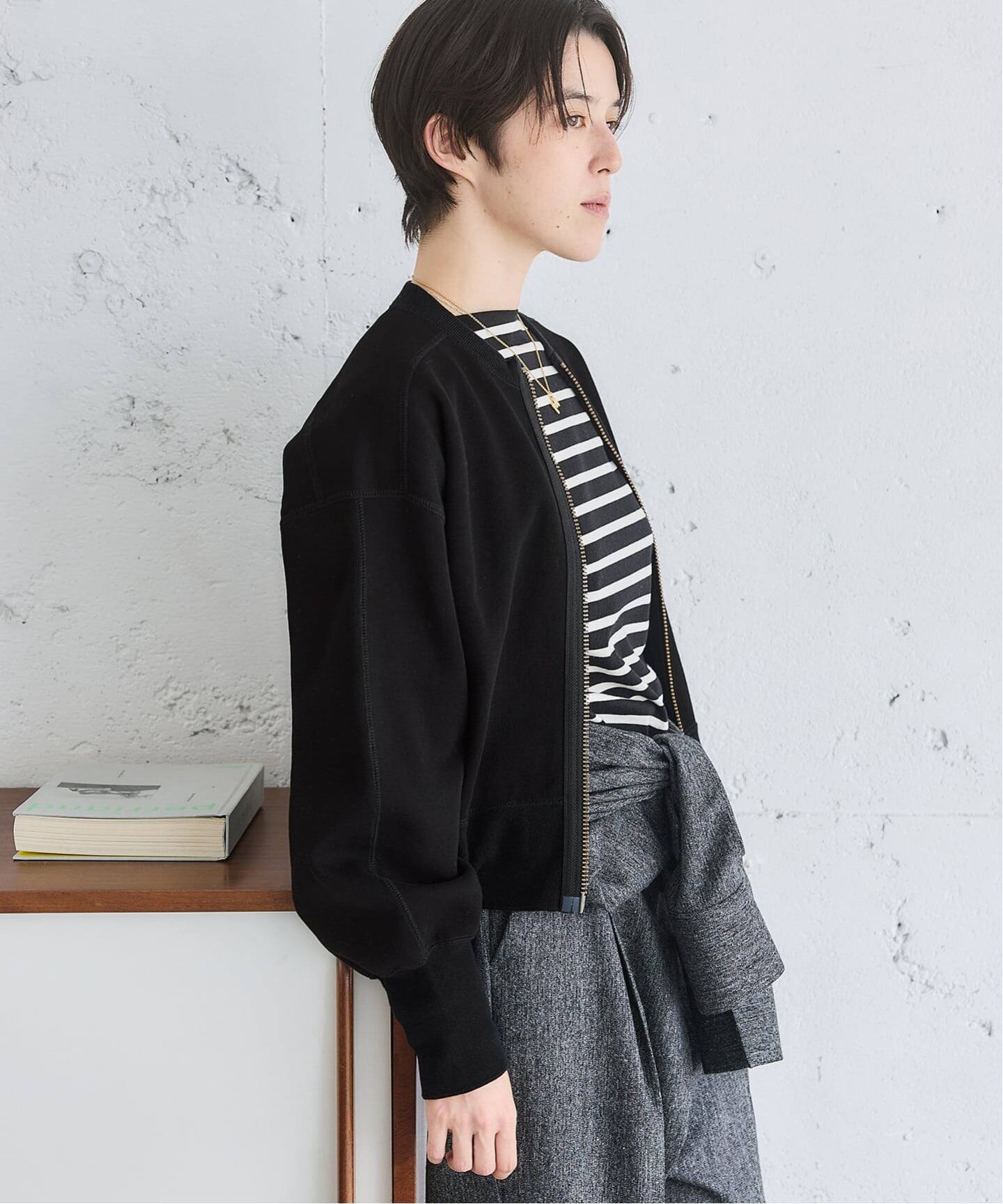 【IENA BLACK】 アンクルスウェット 2024AW IENA BLACK】 アンクルスウェット 2024AW BLACK アンクル