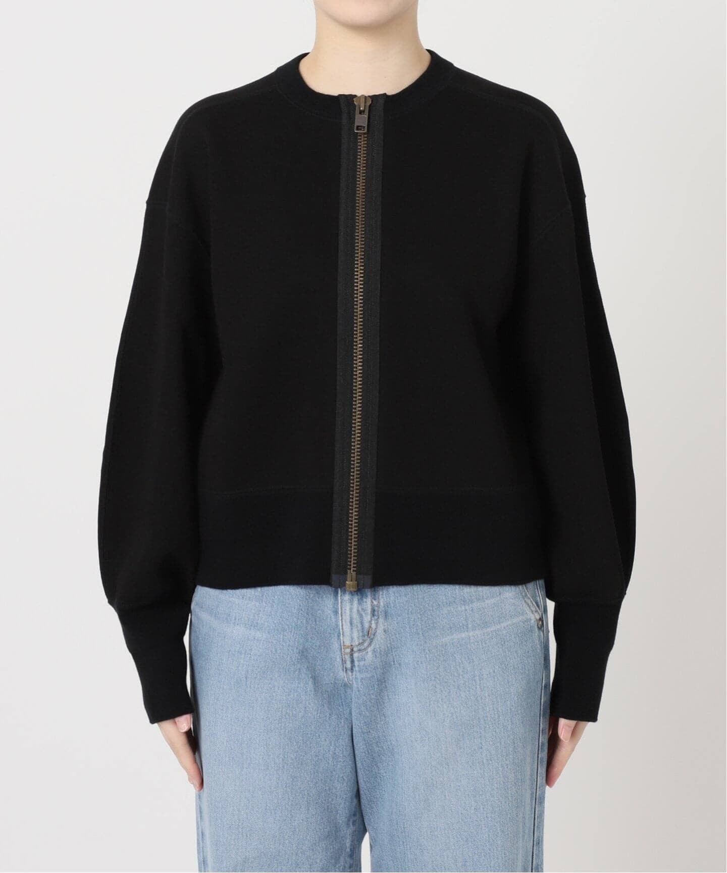 2024AW IENA イエナ　BLACK ジップアップスウェット WEB限定/追加》BLACK ジップアップスウェット | イエナ(IENA) | マルイ