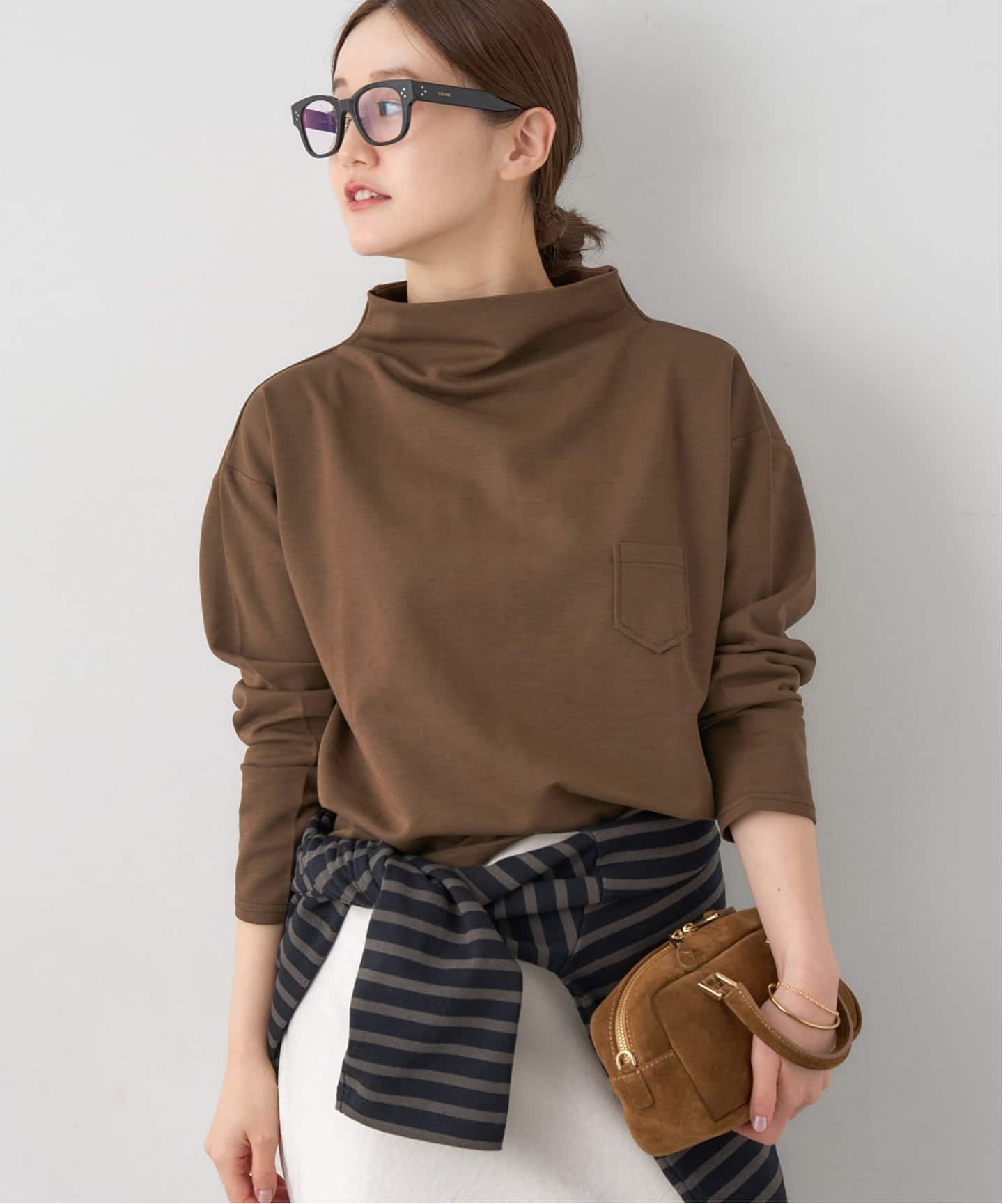 イエナ（IENA）/ドレープデザインロングスリーブトップス ドレープデザインロングスリーブトップス（Tシャツ／カットソー