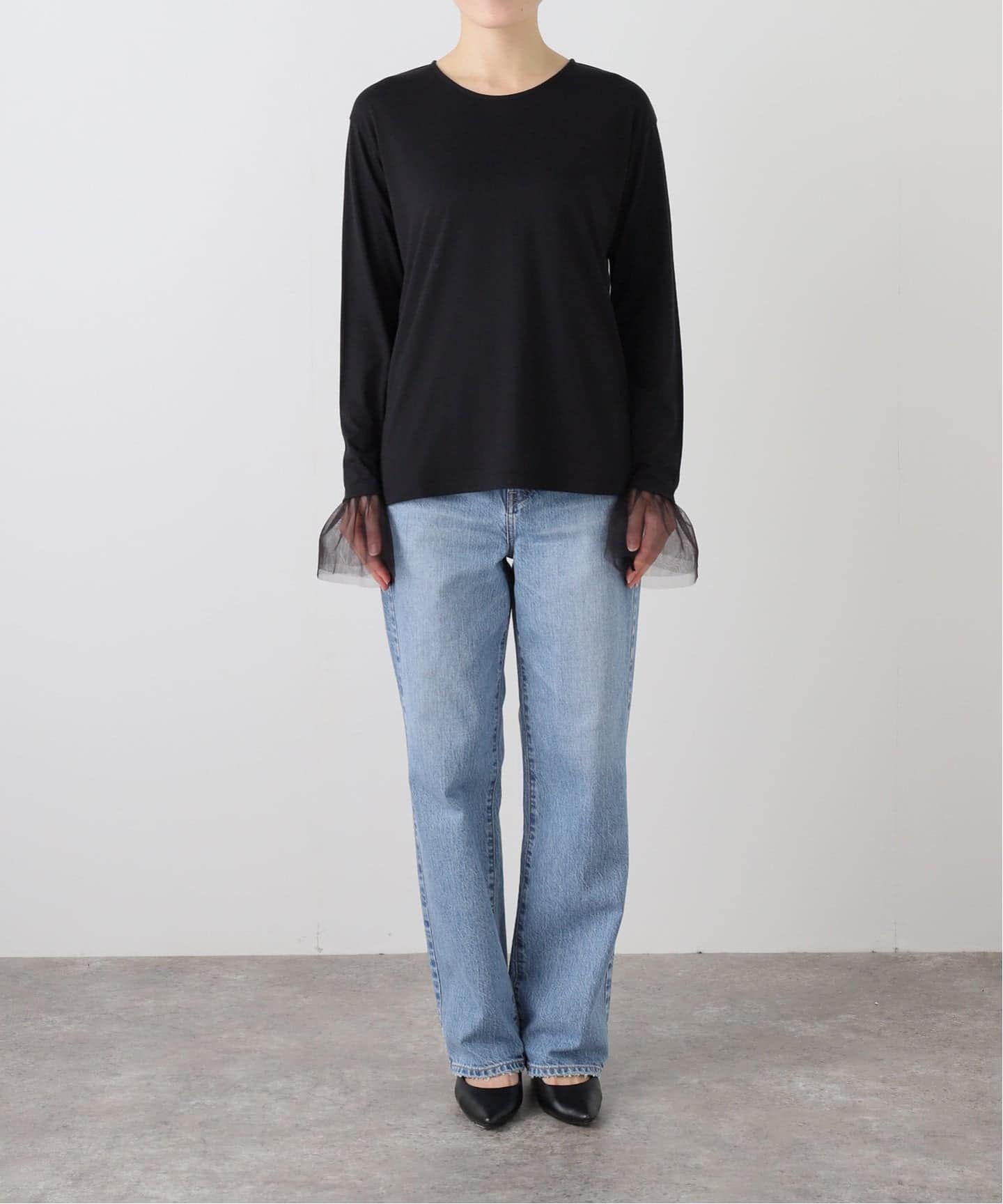 チュールカフスプルオーバー（Tシャツ／カットソー）｜IENA（イエナ