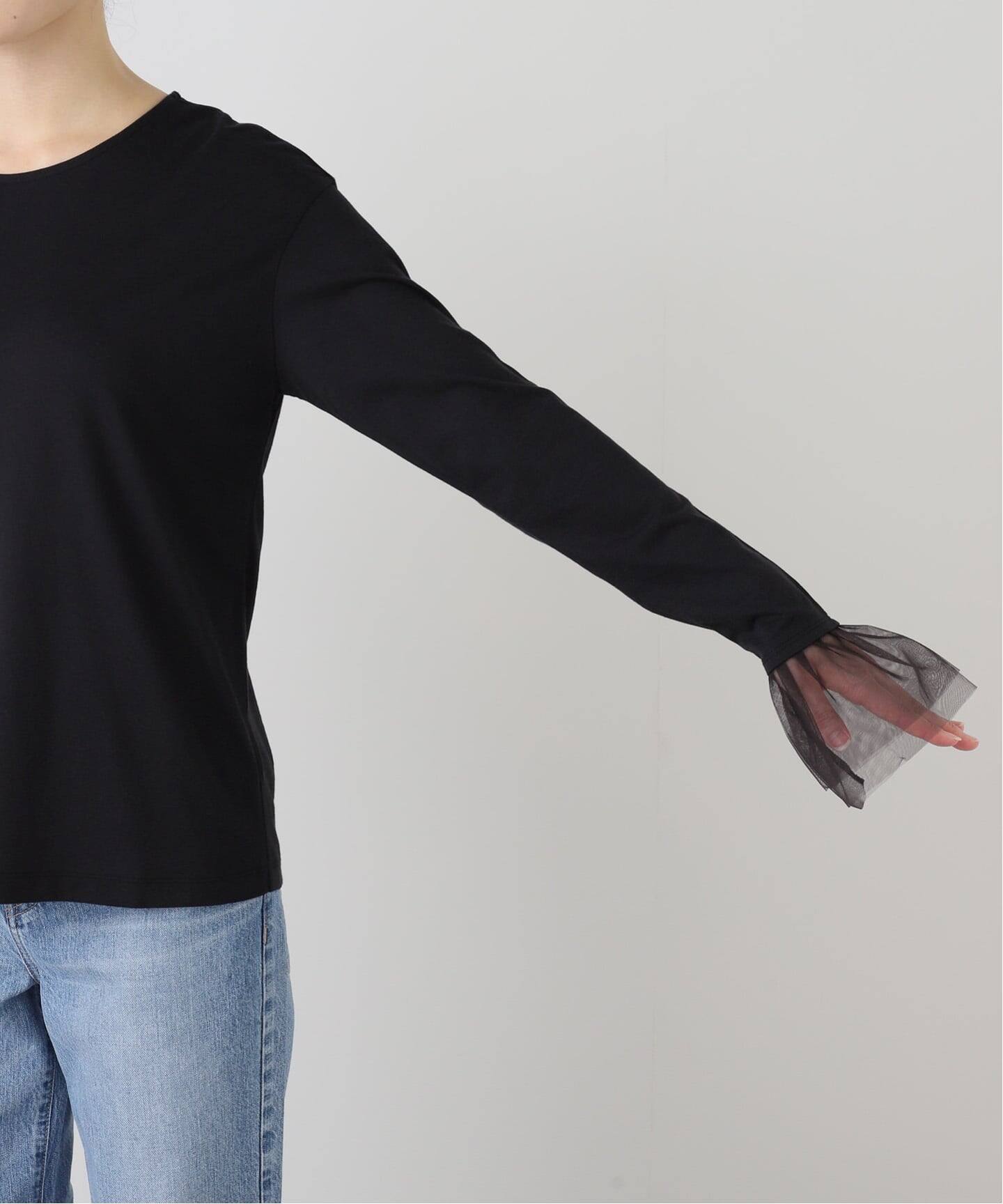 チュールカフスプルオーバー（Tシャツ／カットソー）｜IENA（イエナ