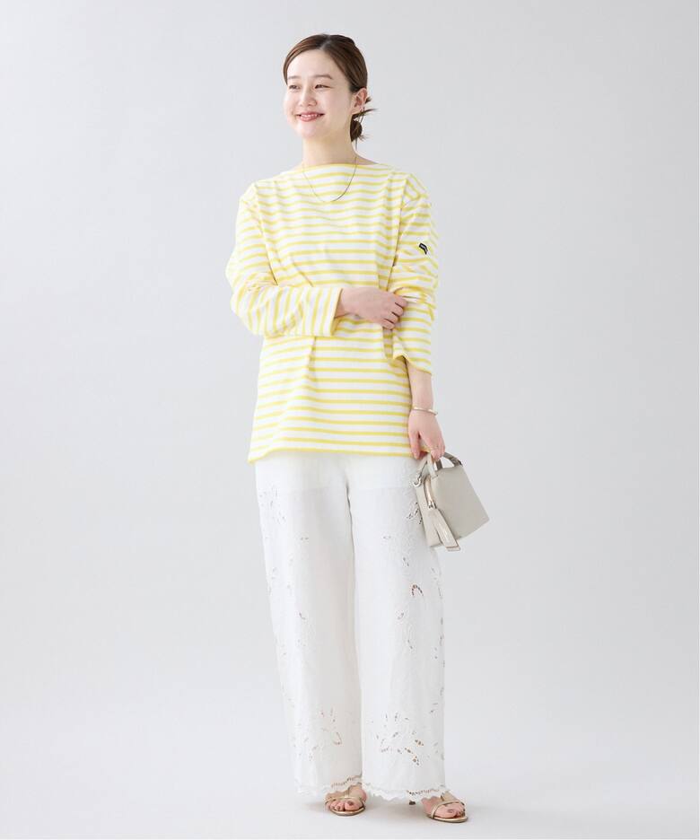 SAINT JAMES/セントジェームス OUESSANT/ウェッソン ボーダー（Tシャツ  