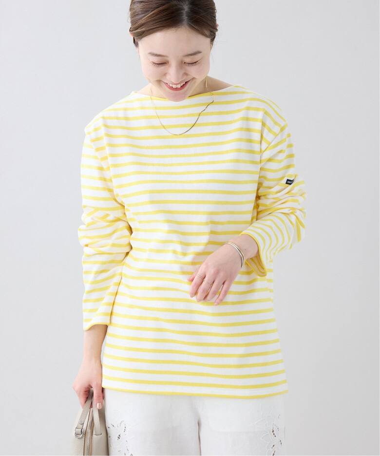 SAINT JAMES/セントジェームス OUESSANT/ウェッソン ボーダー（Tシャツ  