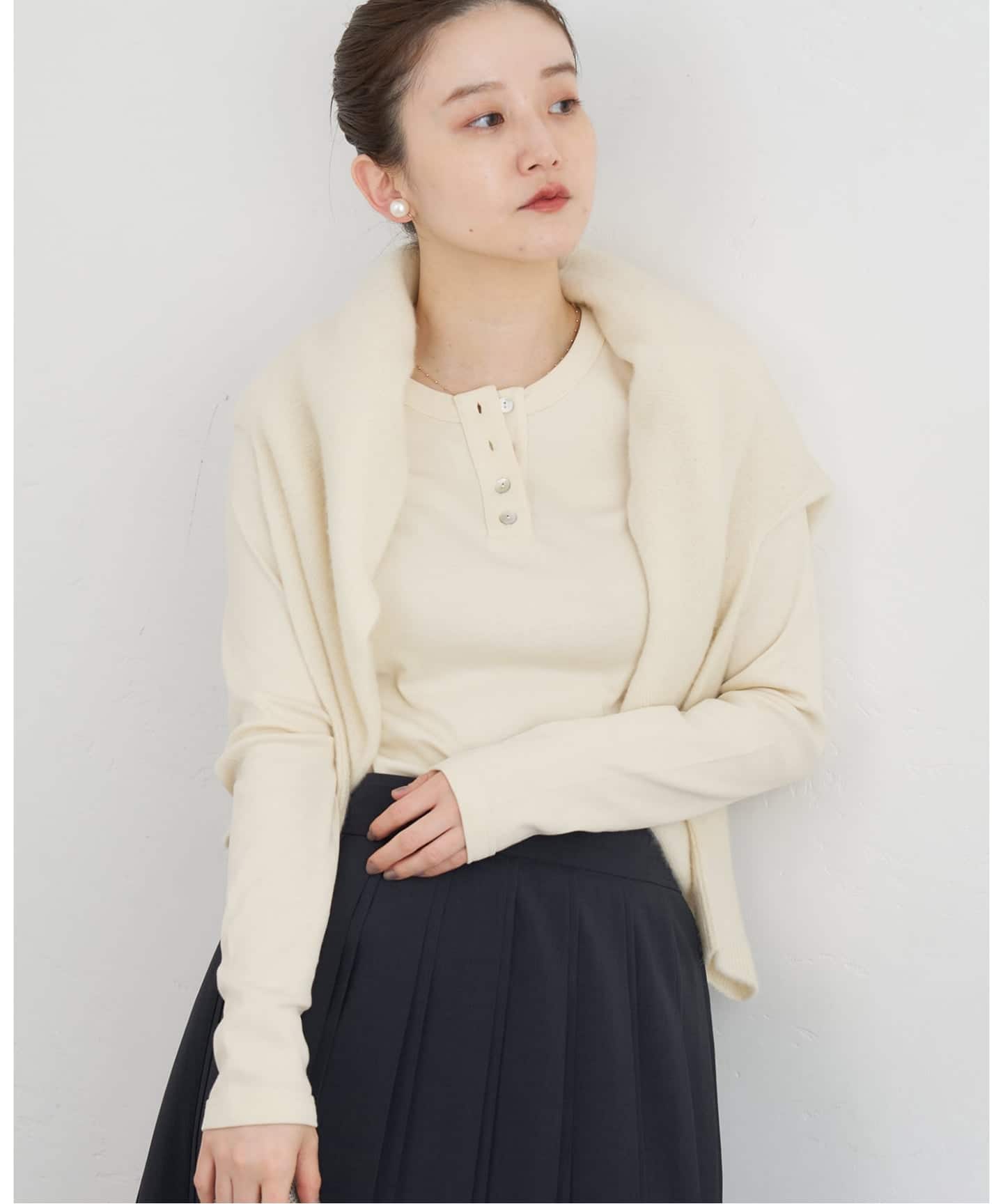 FLORE FLORE/フローレフローレ JESS LONGSLEEVE Tシャツ（Tシャツ